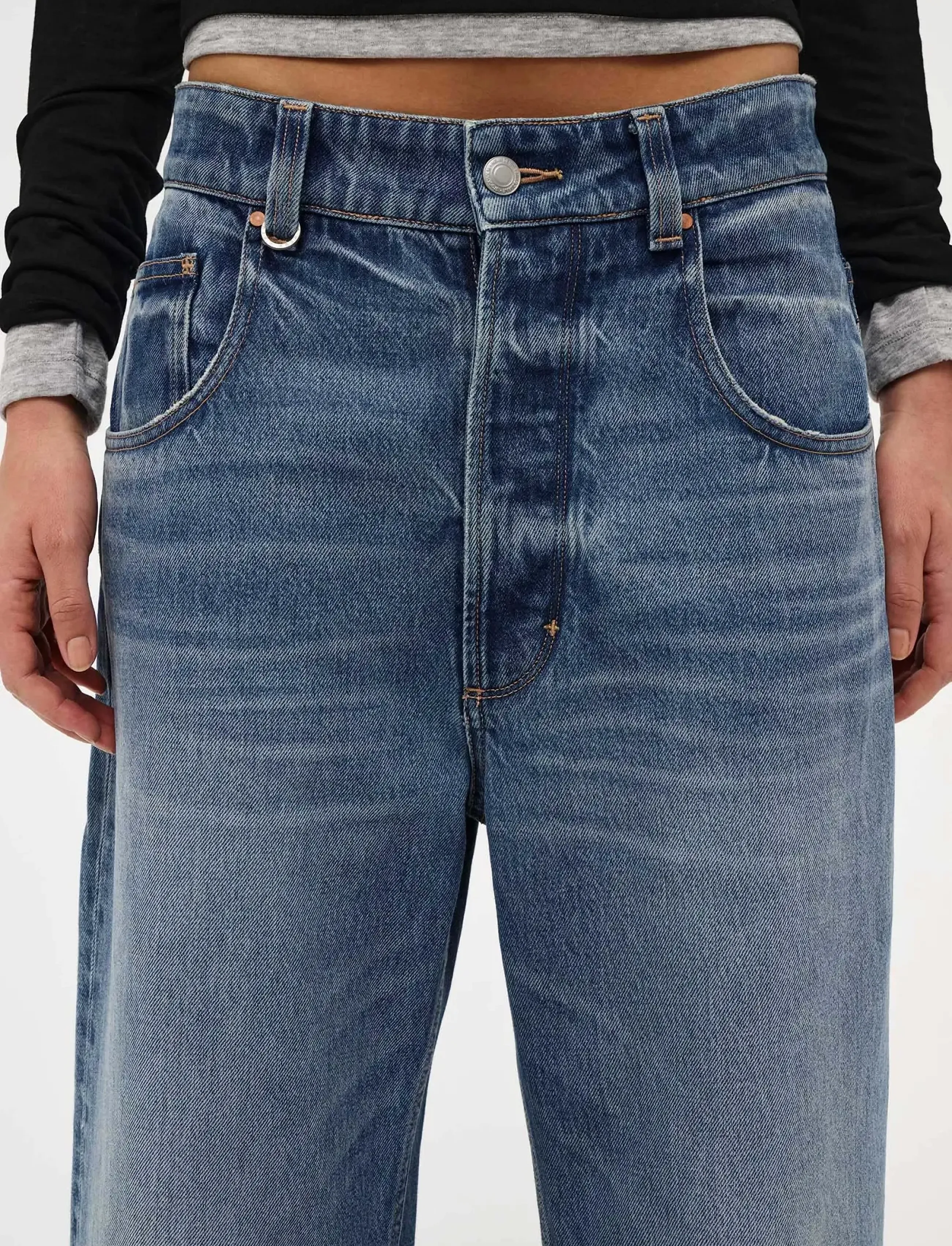 NEUW - YOKO BAGGY SOHOLIGHT VINTAGE INDIGO - vida jeans - blue - 5