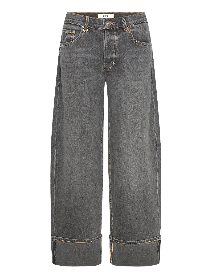 NEUW - NANCY BARREL NIGHT - barrel jeans - black - 1