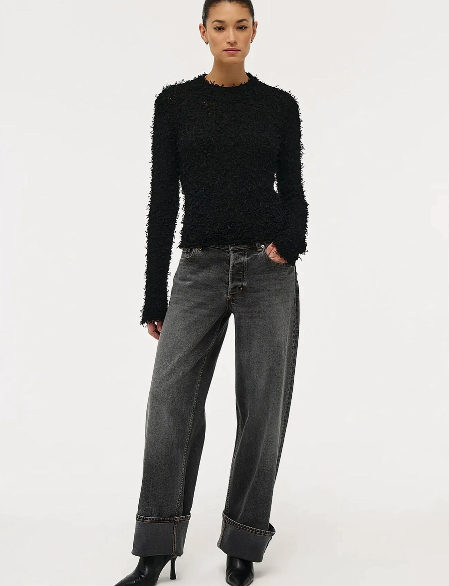 NEUW - NANCY BARREL NIGHT - barrel jeans - black - 0