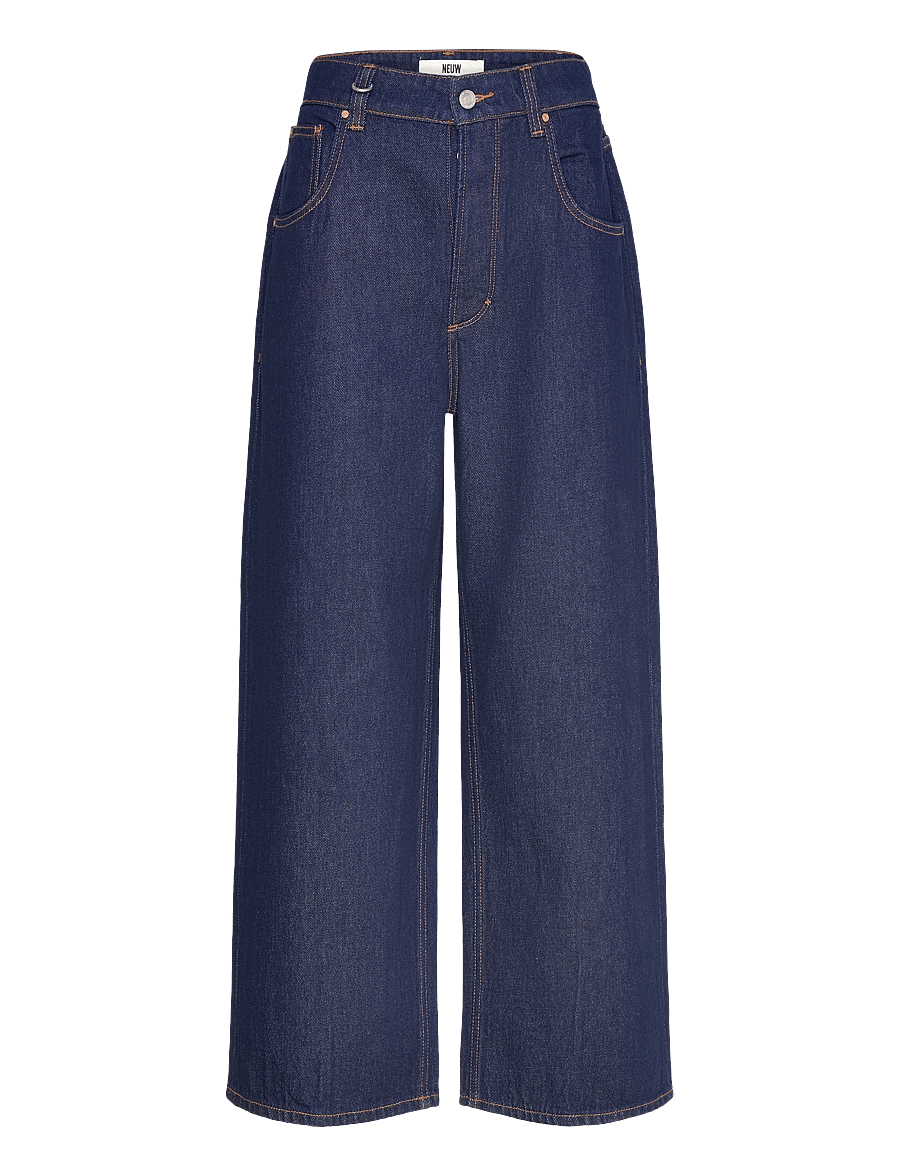 NEUW - YOKO BAGGY CRUDORINSE DENIM - hosen mit weitem bein - blue - 1