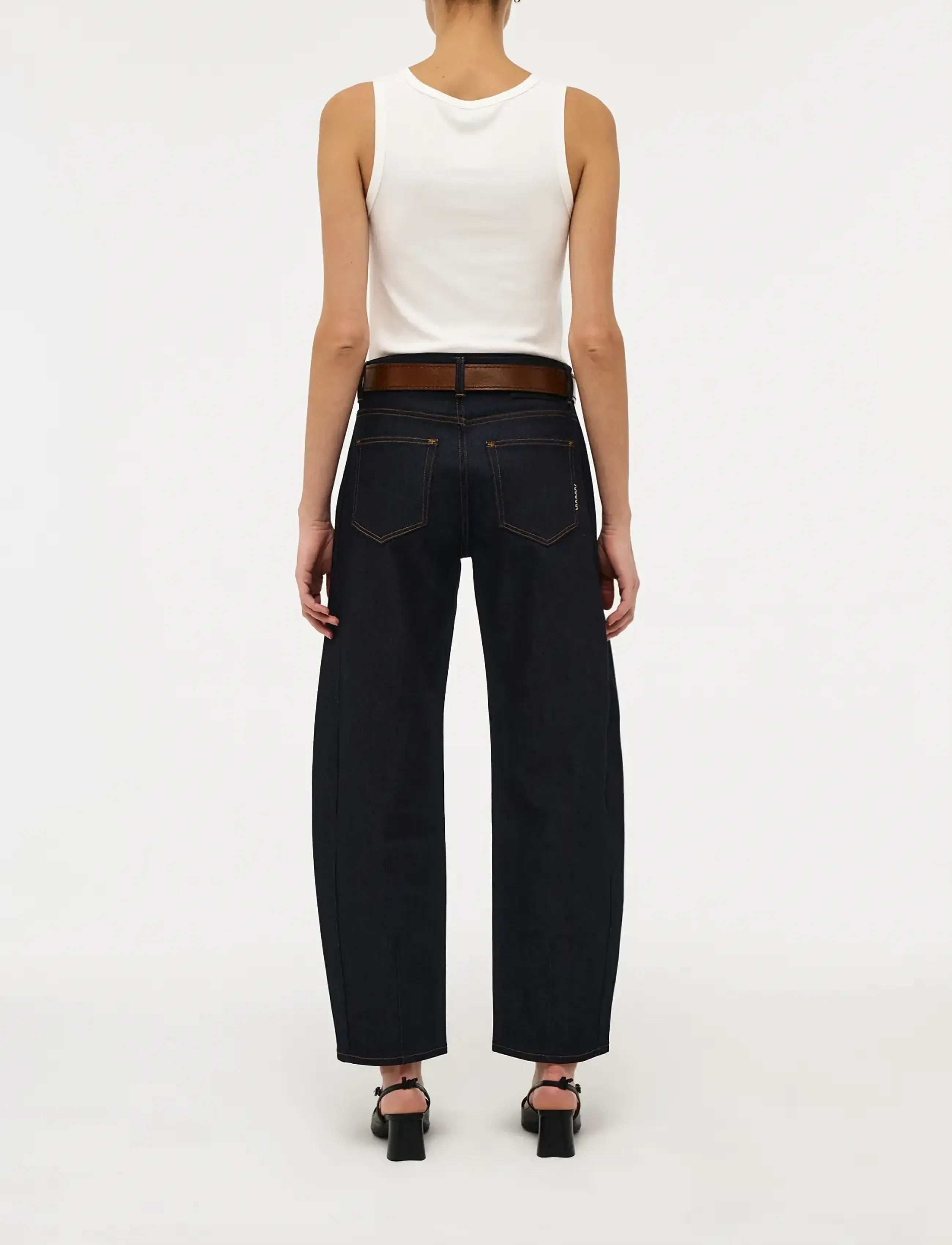 NEUW - AMBER BARREL RESONATE RINSE DENIM - barrel-teksad - blue - 4
