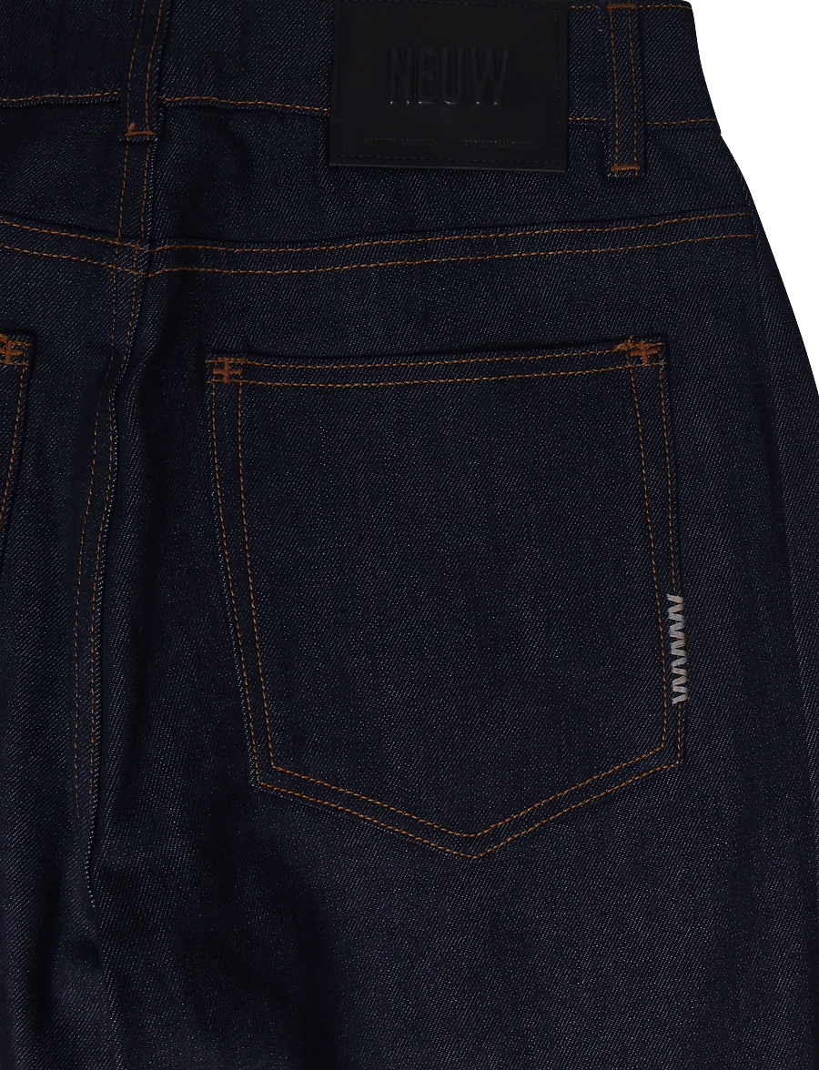 NEUW - AMBER BARREL RESONATE RINSE DENIM - barrel jeans - blue - 4
