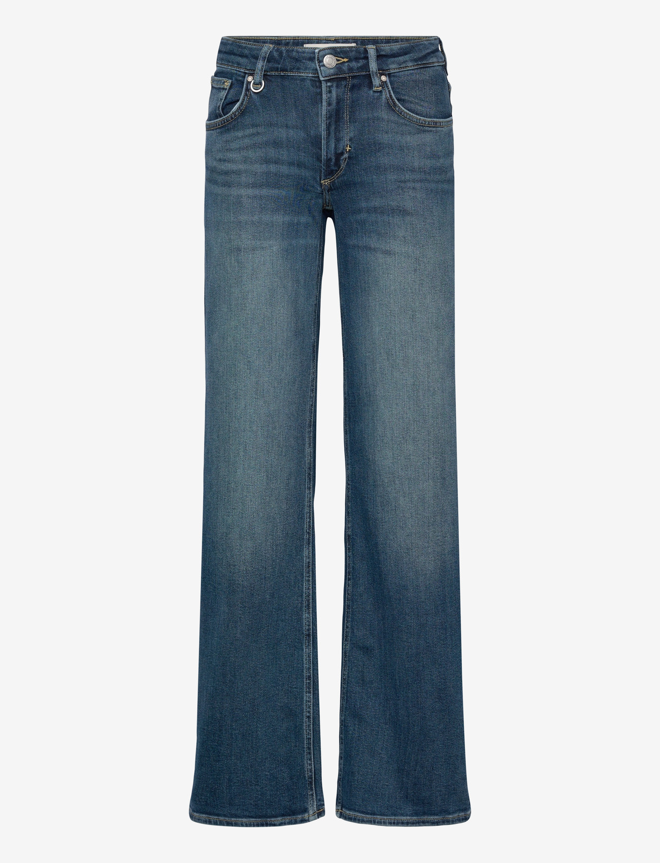 NEUW - EVA LOW MEMORIESMID VINTAGE INDIGO - brede jeans - blue - 1