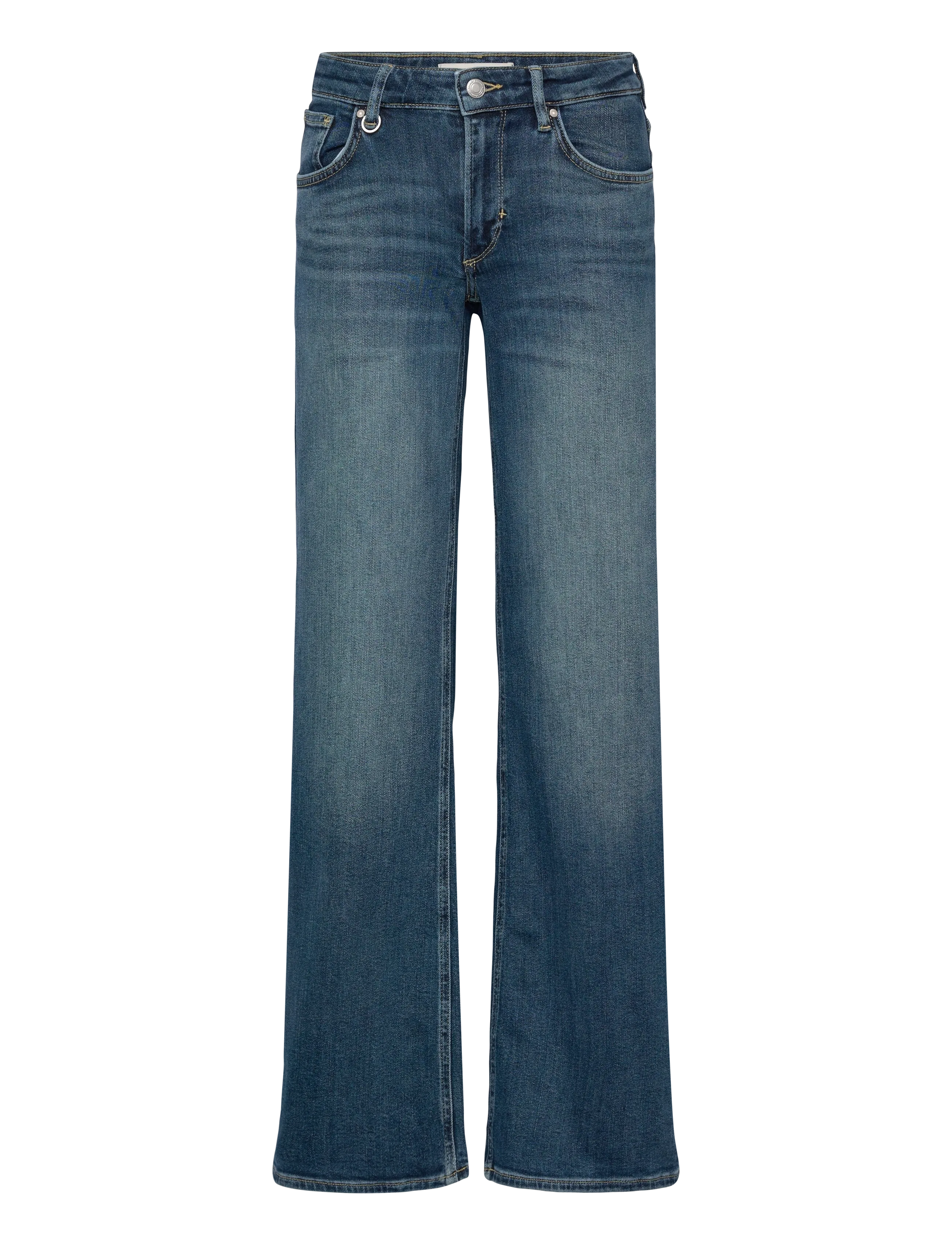 NEUW - EVA LOW MEMORIESMID VINTAGE INDIGO - brede jeans - blue - 1
