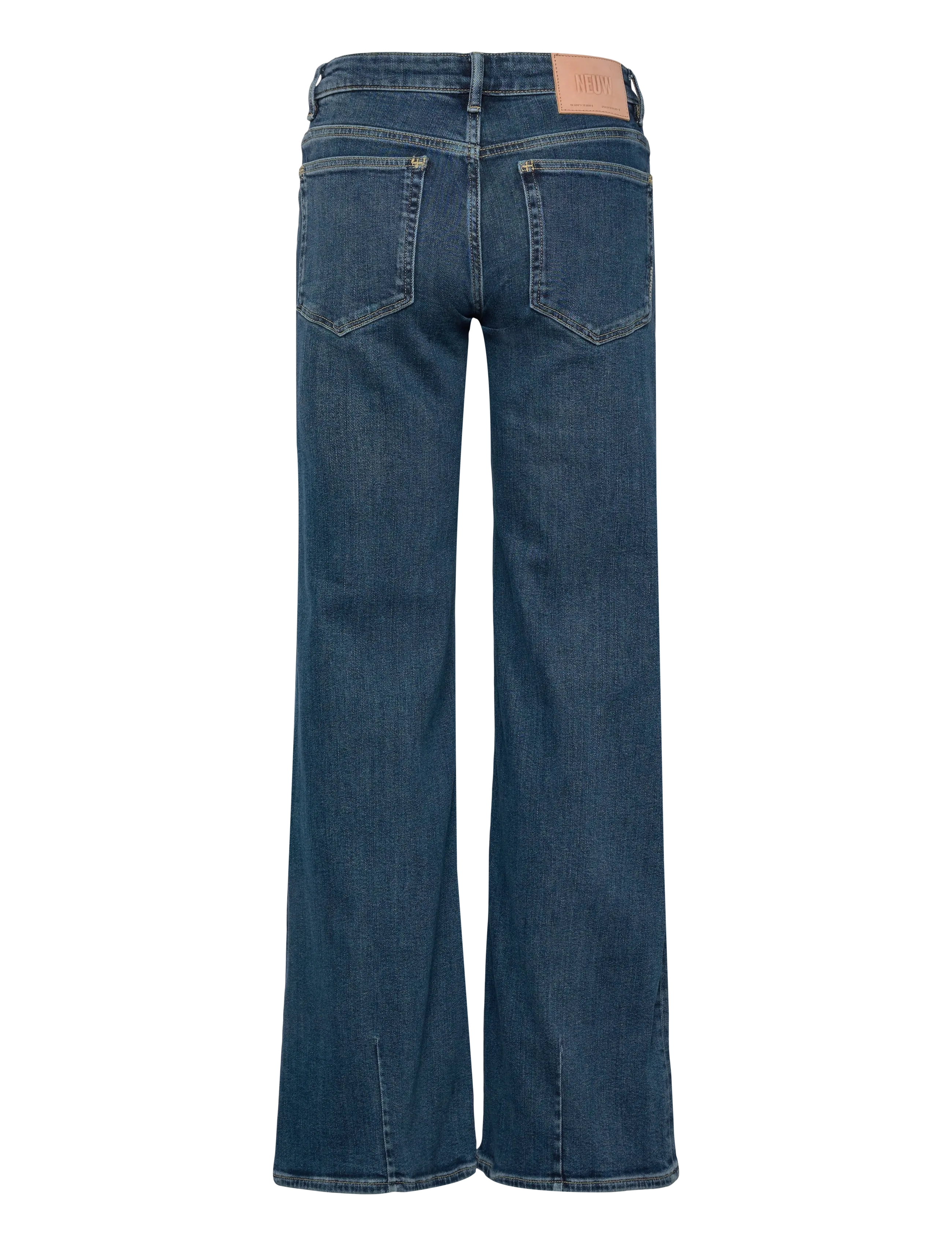 NEUW - EVA LOW MEMORIESMID VINTAGE INDIGO - brede jeans - blue - 2