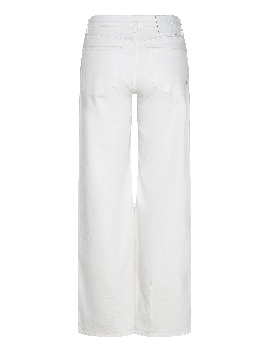 NEUW - EVA WIDE WHITEWHITE - hosen mit weitem bein - white - 2