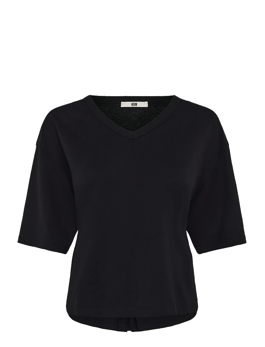 NEUW - BREE TEE BLACK - t-shirts - black - 1