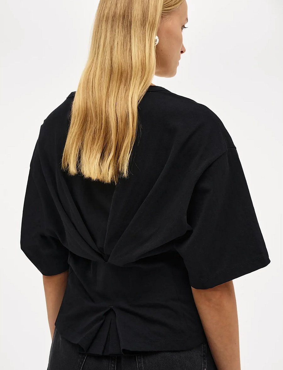 NEUW - BREE TEE BLACK - t-shirts - black - 3