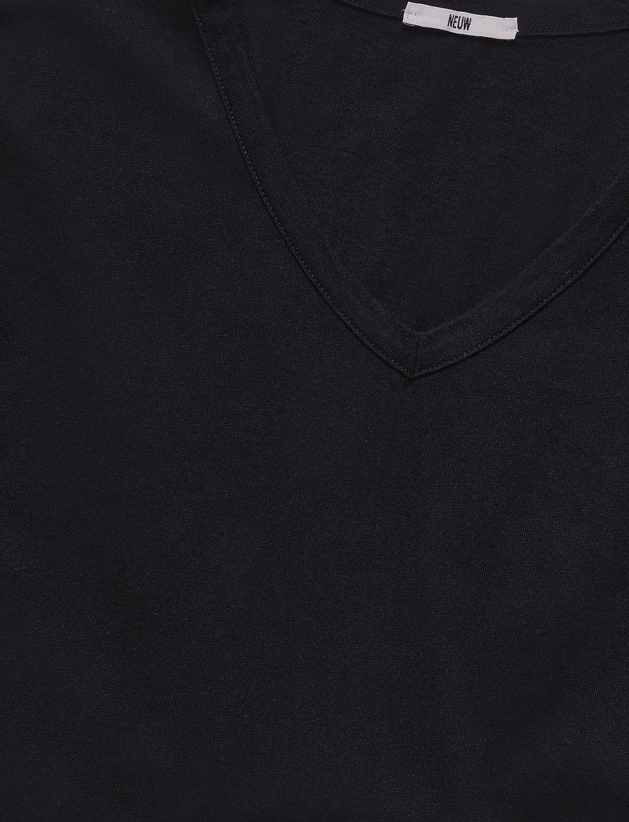NEUW - BREE TEE BLACK - t-shirts - black - 5