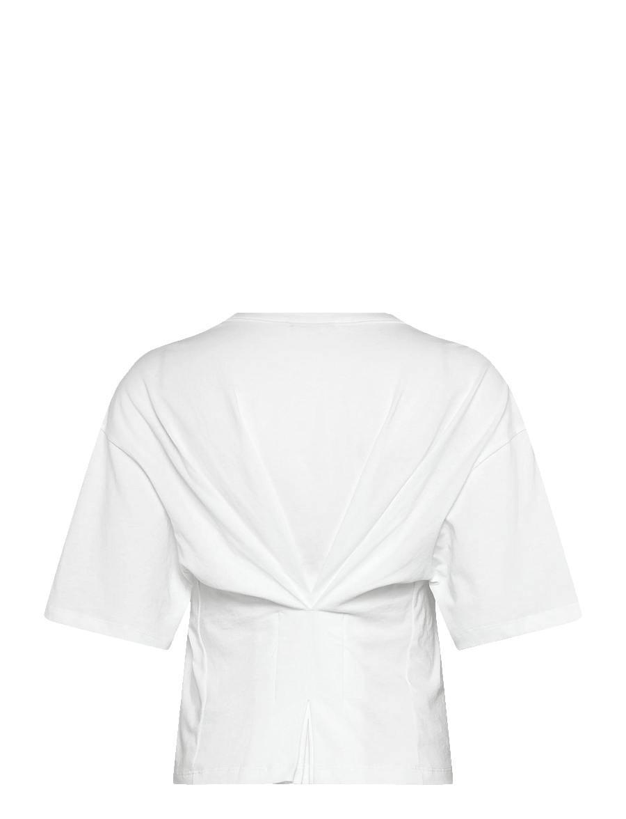 NEUW - BREE TEE BLACK - t-shirts - white - 2