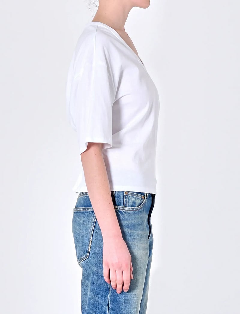 NEUW - BREE TEE WHITE - t-shirts - white - 3