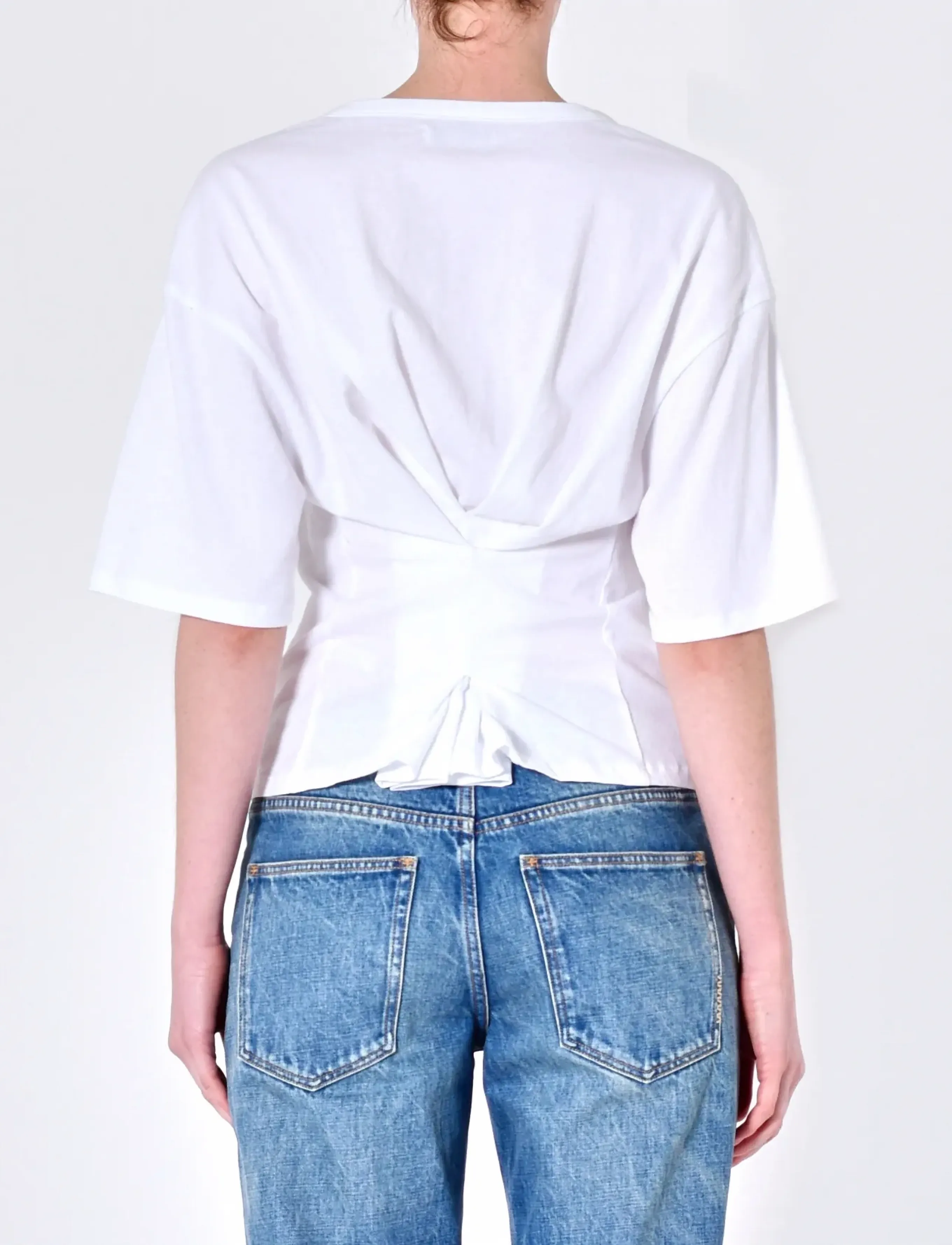 NEUW - BREE TEE WHITE - t-shirts - white - 4