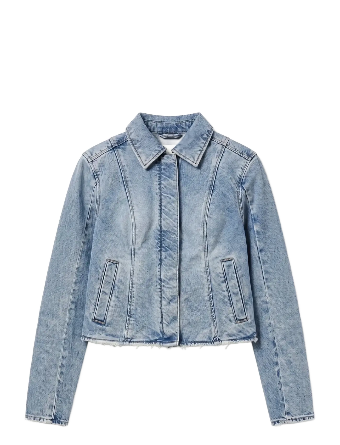 NEUW - BIAS CUT DENIM JACKETLIGHT VINTAGE INDIGO - blue - 1