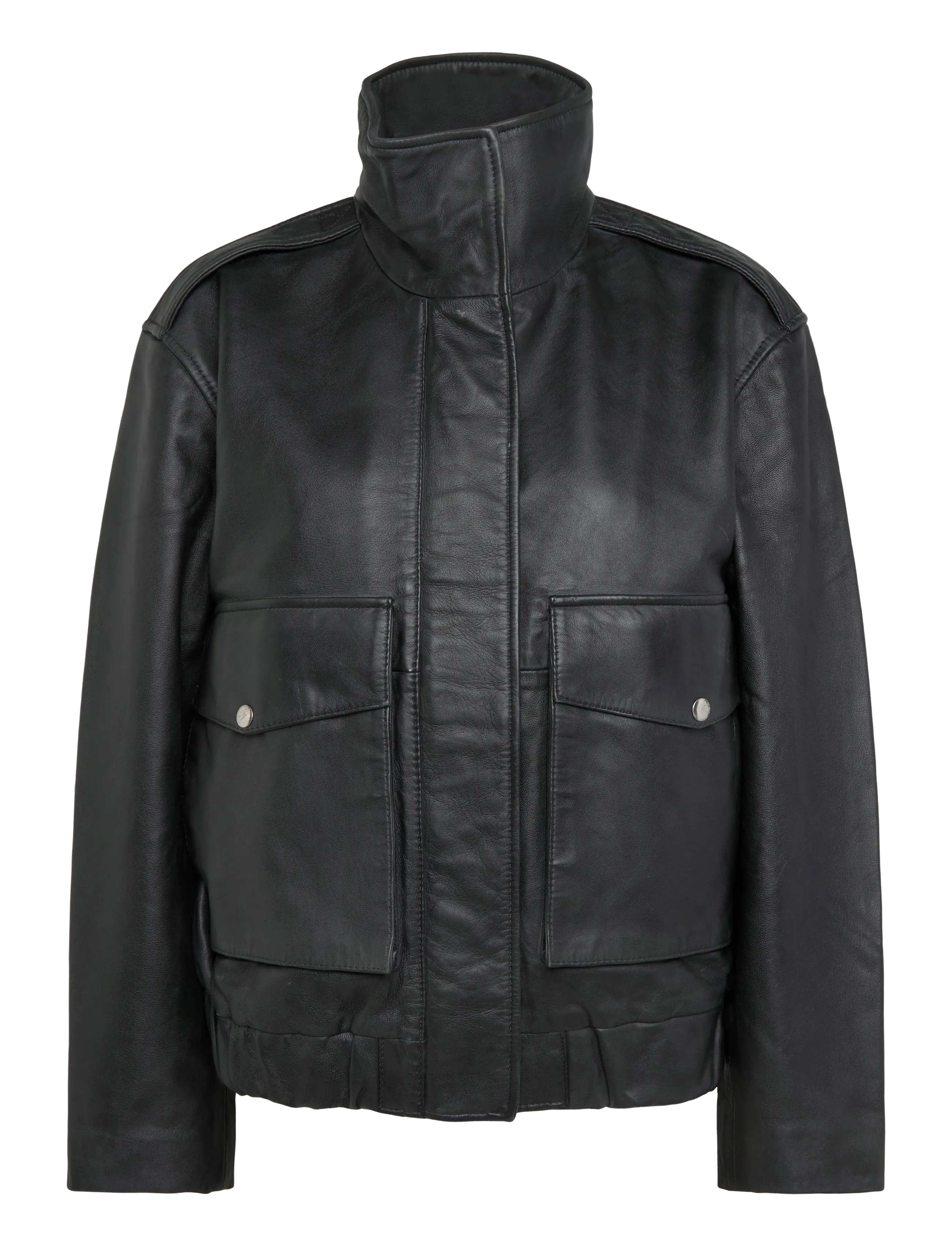 NEUW - SCENE LEATHER JACKETBLACK - lederjacken - black - 1