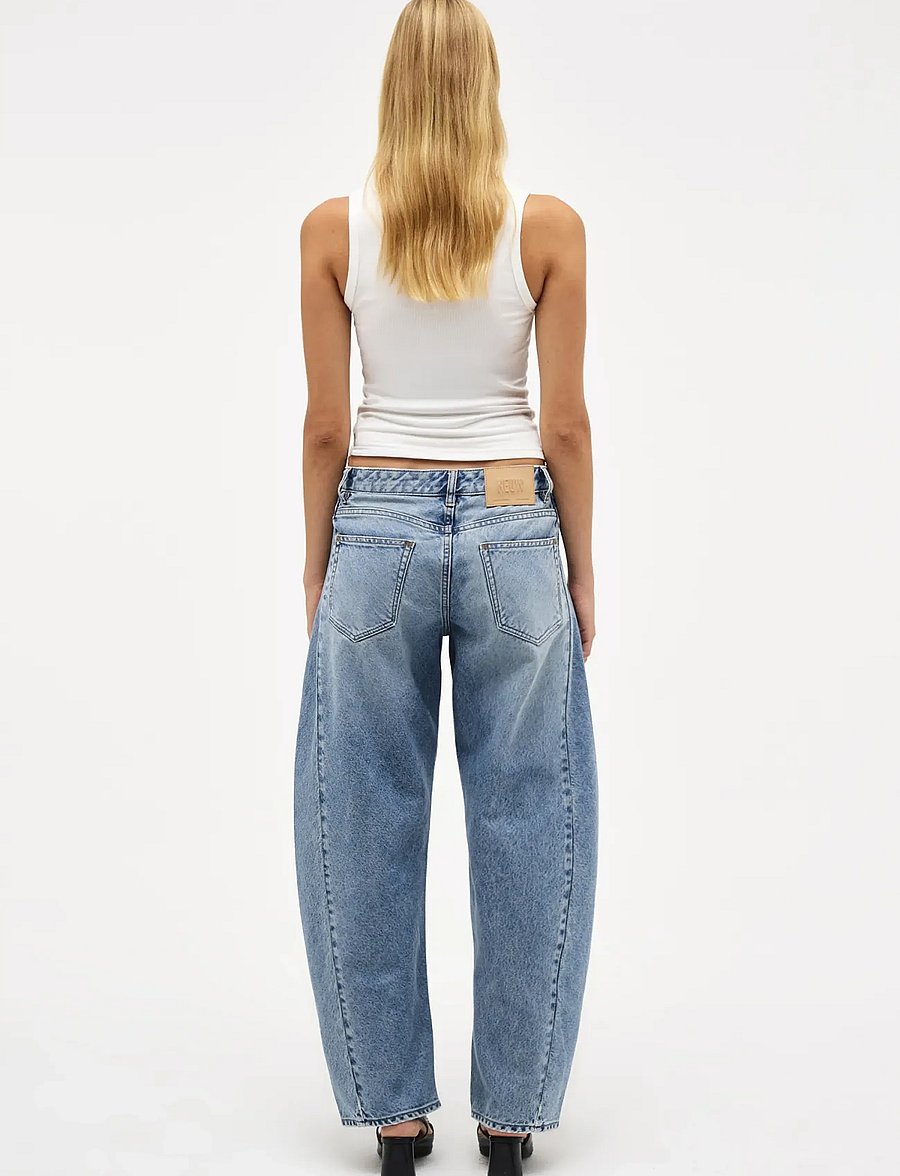 NEUW - NANCY BARREL BIASLIGHT VINTAGE INDIGO - barrel jeans - blue - 4