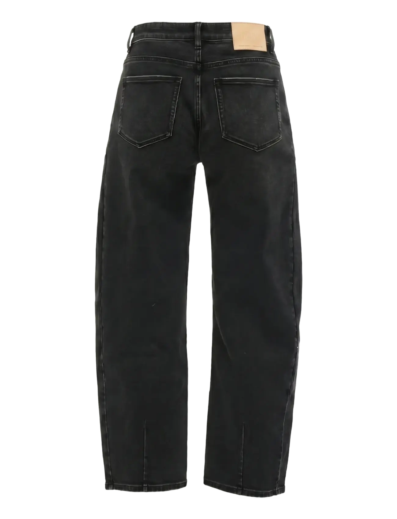NEUW - AMBER BARREL WANTED WASHED BLACK - black - 2