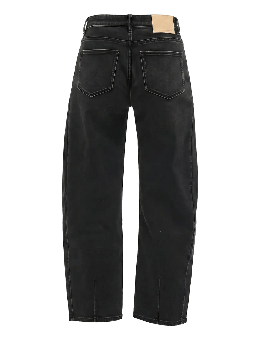 NEUW - AMBER BARREL WANTED WASHED BLACK - barrel jeans - black - 2