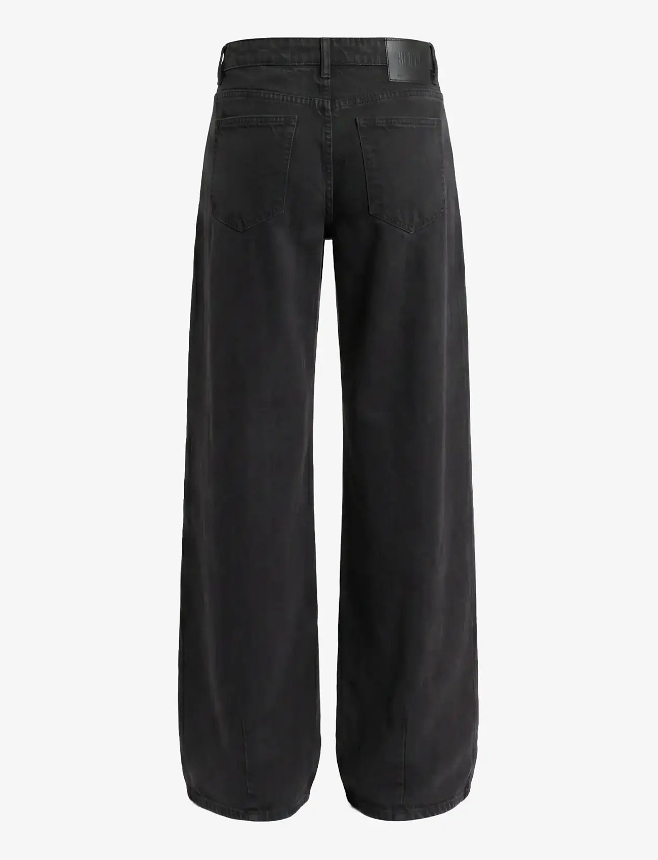 NEUW - MILLA WIDE BLACKOUTWASHED BLACK - brede jeans - black - 2