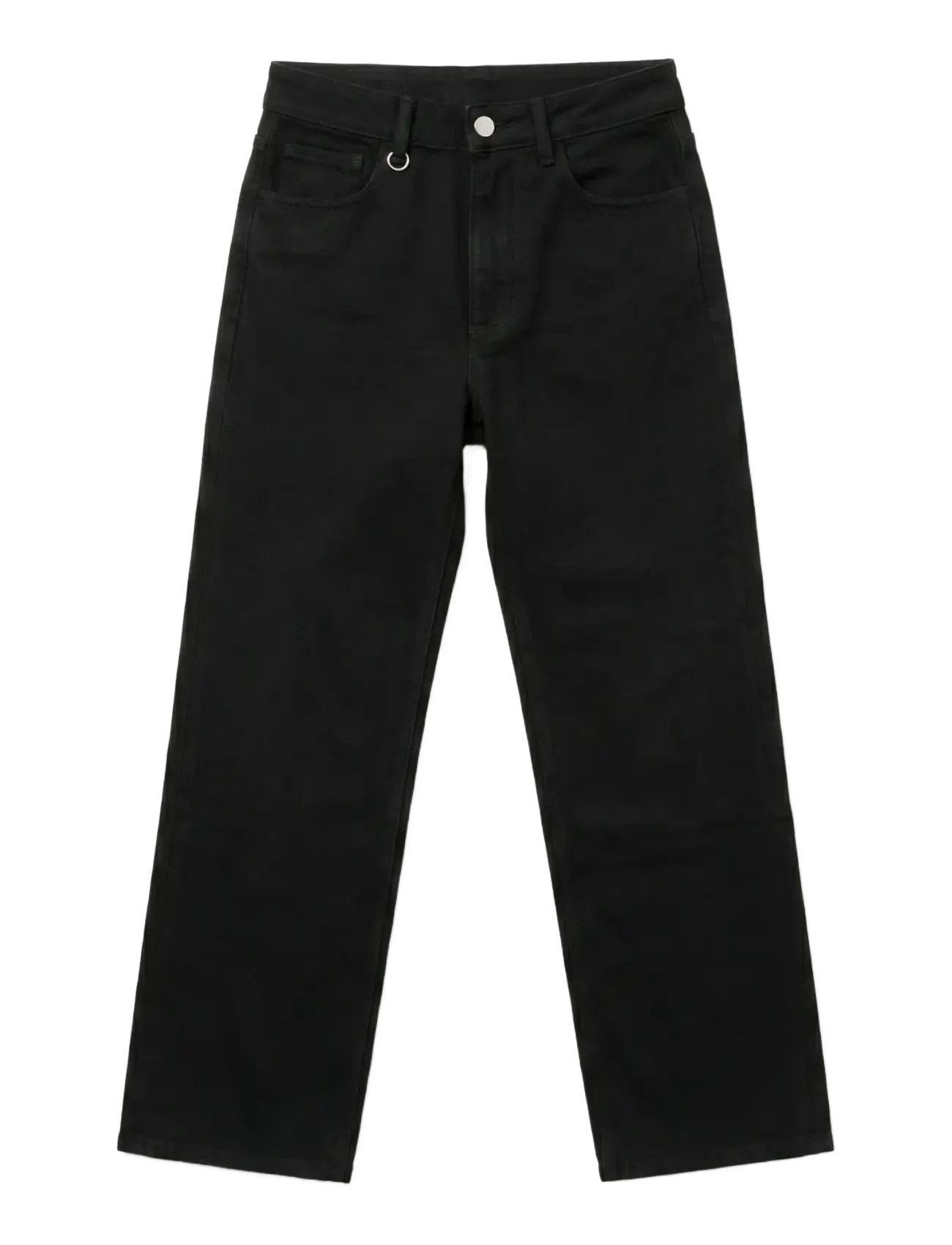 NEUW - EVA WIDE SOMBRESHARP BLACK - wide leg jeans - black - 1