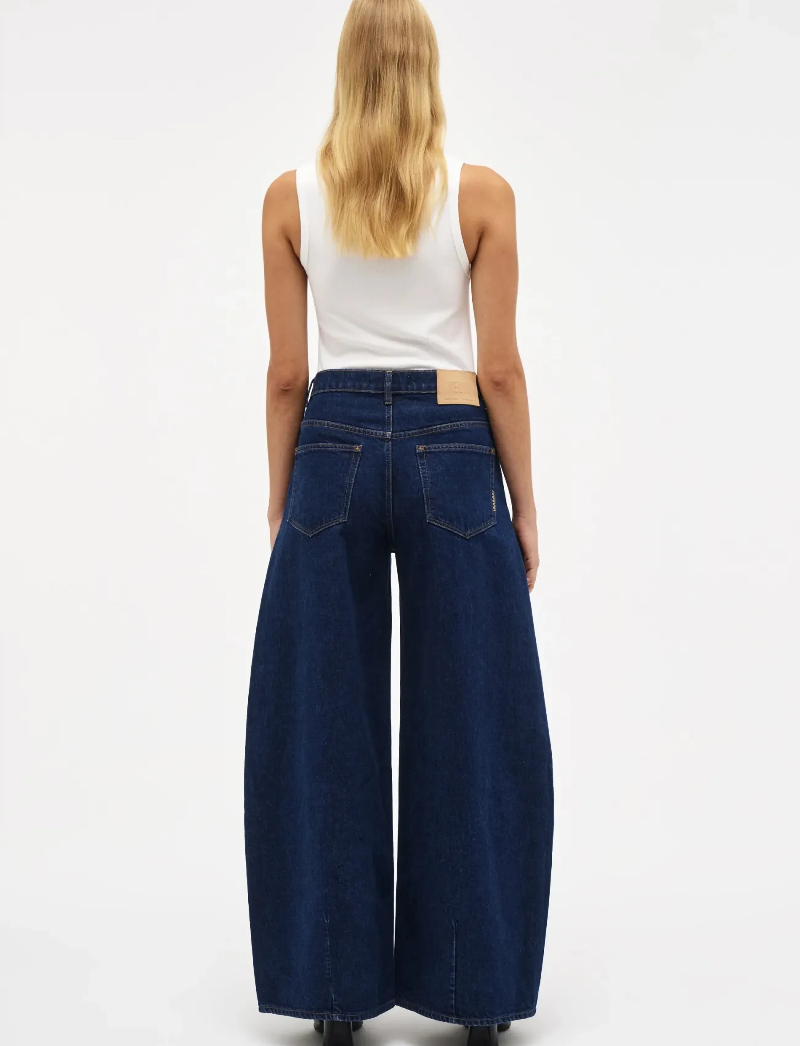 NEUW - MIMI SUPER BARREL INDRADARK INDIGO - barrel jeans - blue - 4