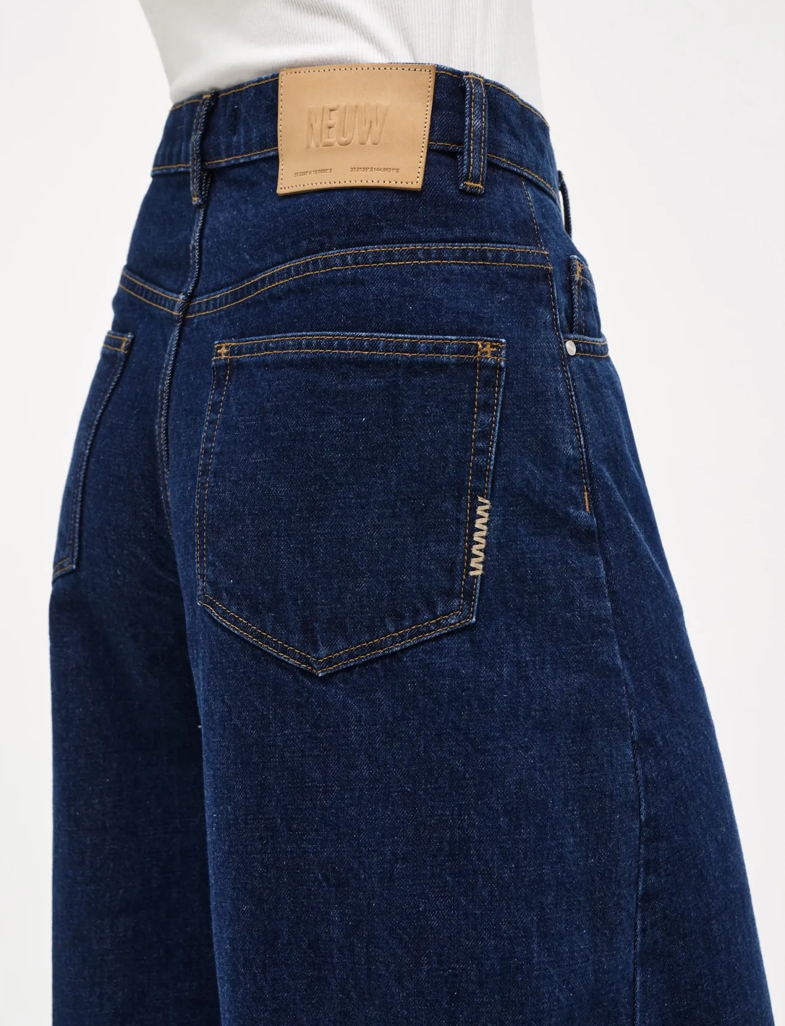 NEUW - MIMI SUPER BARREL INDRADARK INDIGO - barrel jeans - blue - 5