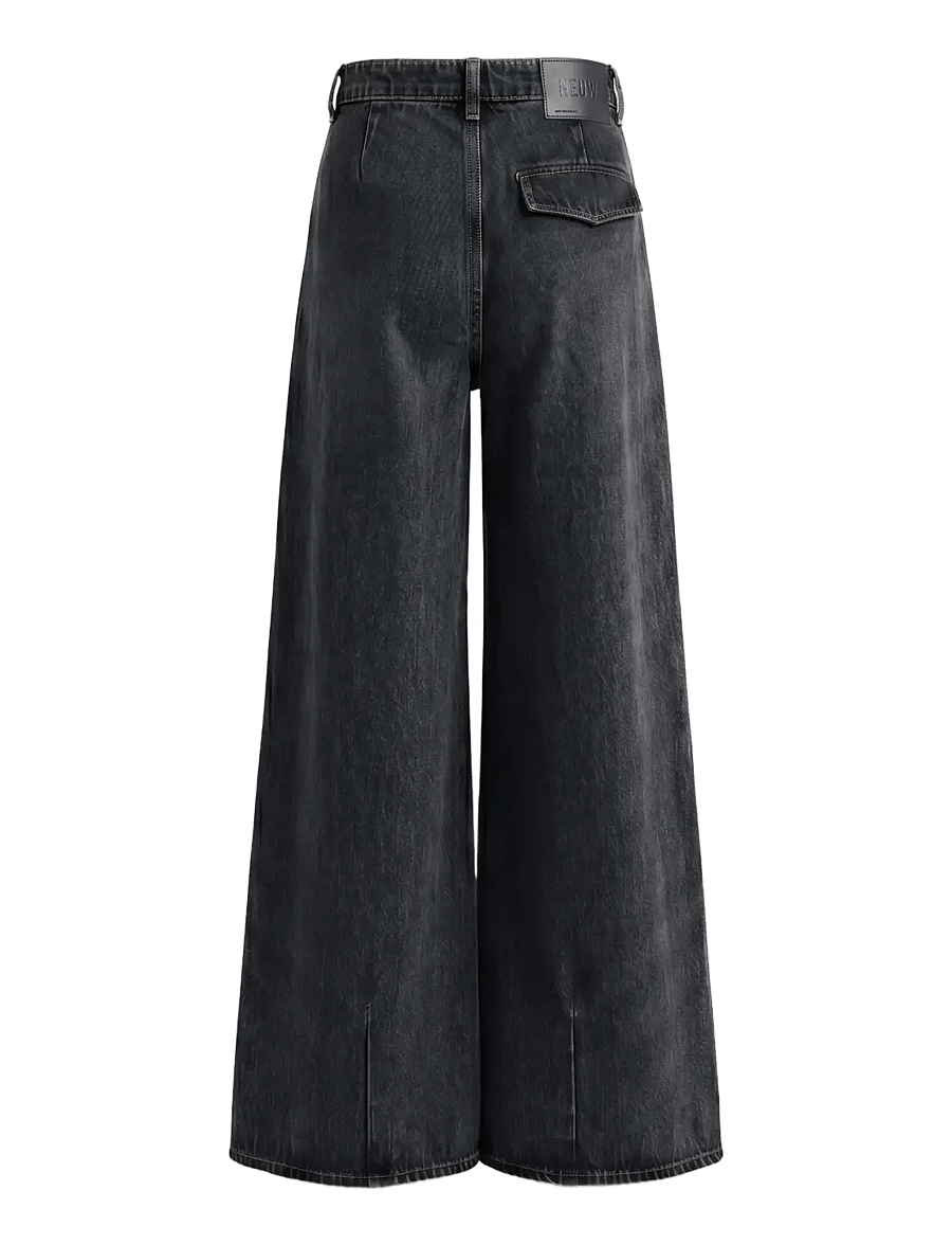 NEUW - MIMI SUPER BARREL COSMOSWASHED BLACK - barrel jeans - black - 2