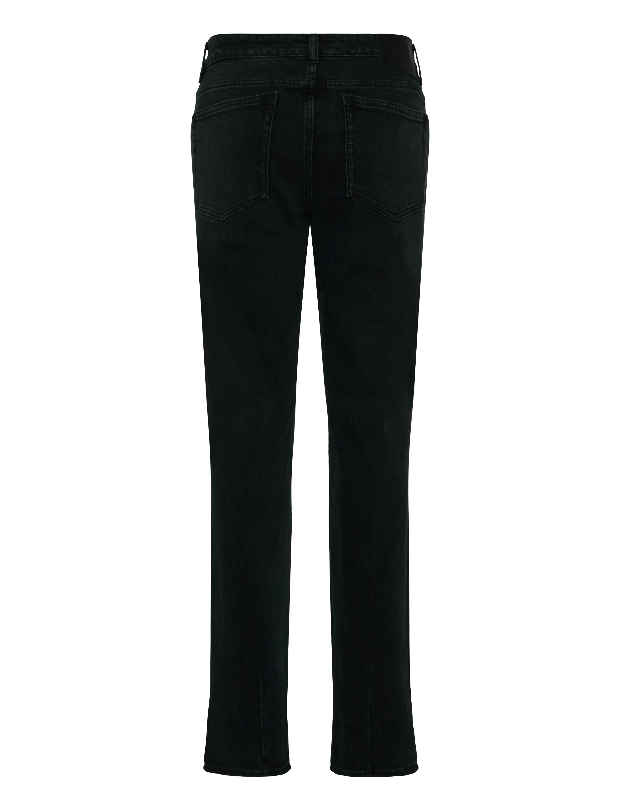 NEUW - FREJA STRAIGHT SEOUL BLACK STONE - straight jeans - black - 1
