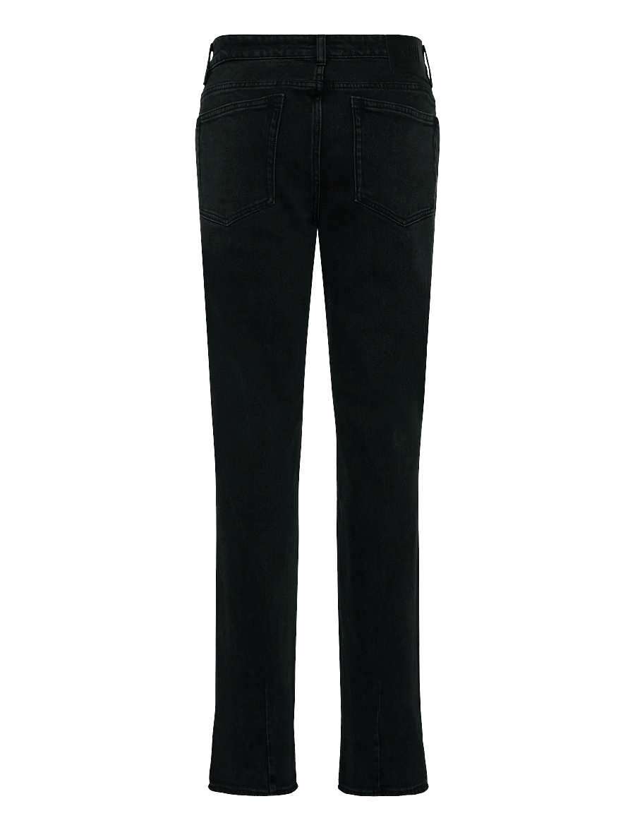 NEUW - FREJA STRAIGHT SEOUL BLACK STONE - straight jeans - black - 1