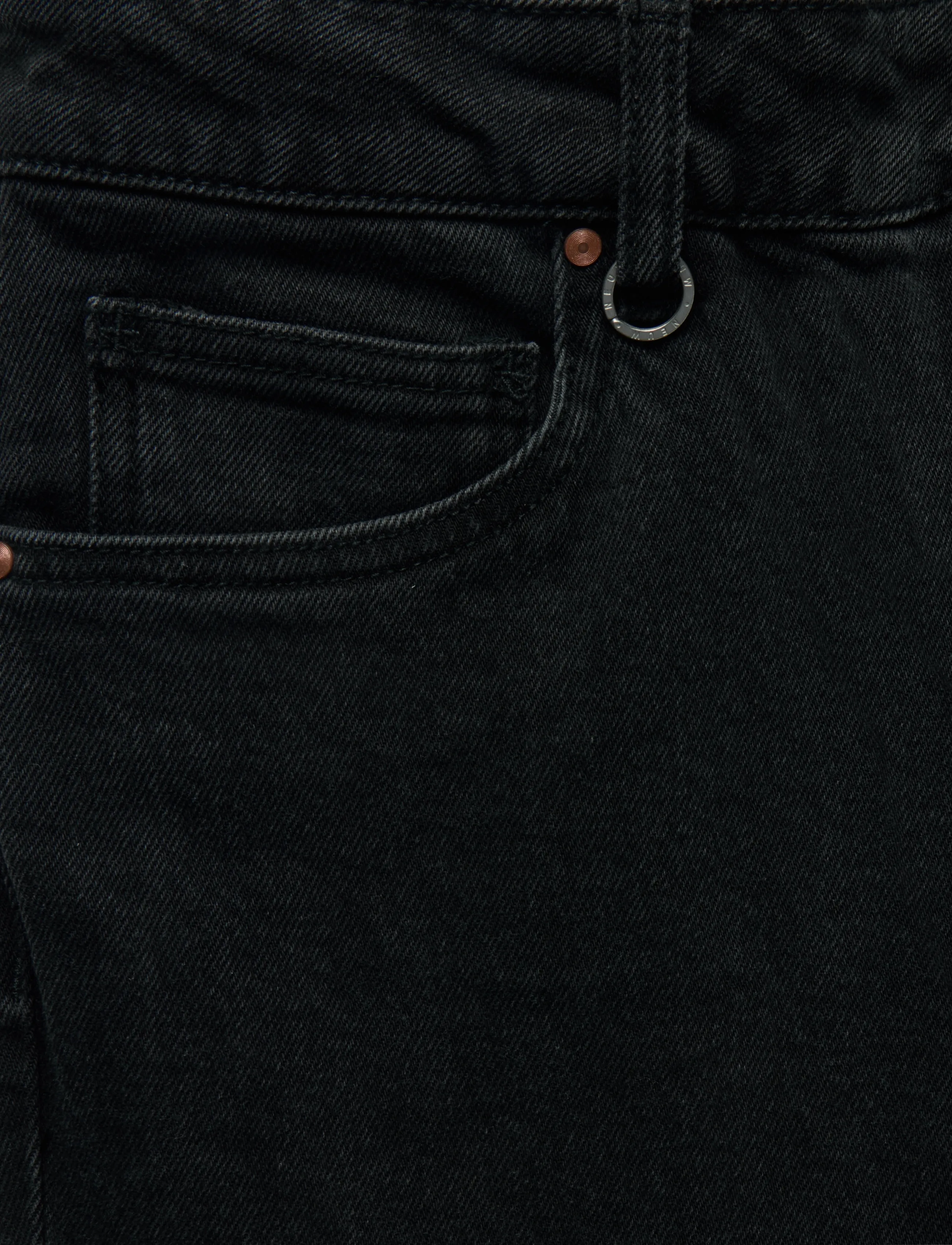 NEUW - FREJA STRAIGHT SEOUL BLACK STONE - straight jeans - black - 2