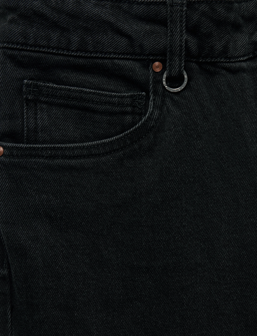 NEUW - FREJA STRAIGHT SEOUL BLACK STONE - straight jeans - black - 2