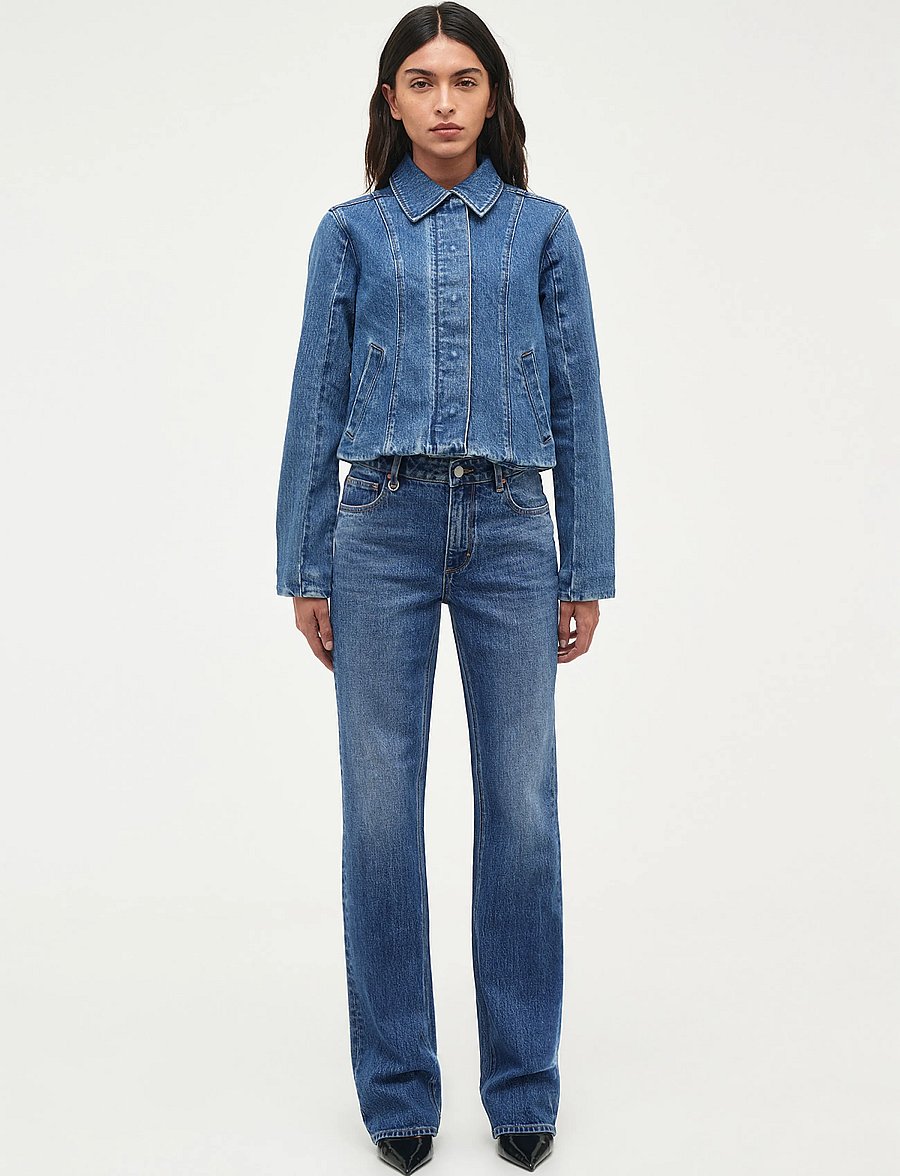 NEUW - DENIM JACKET VIVID INDIGOMID VINTAGE INDIGO - denimjakker - blue - 0