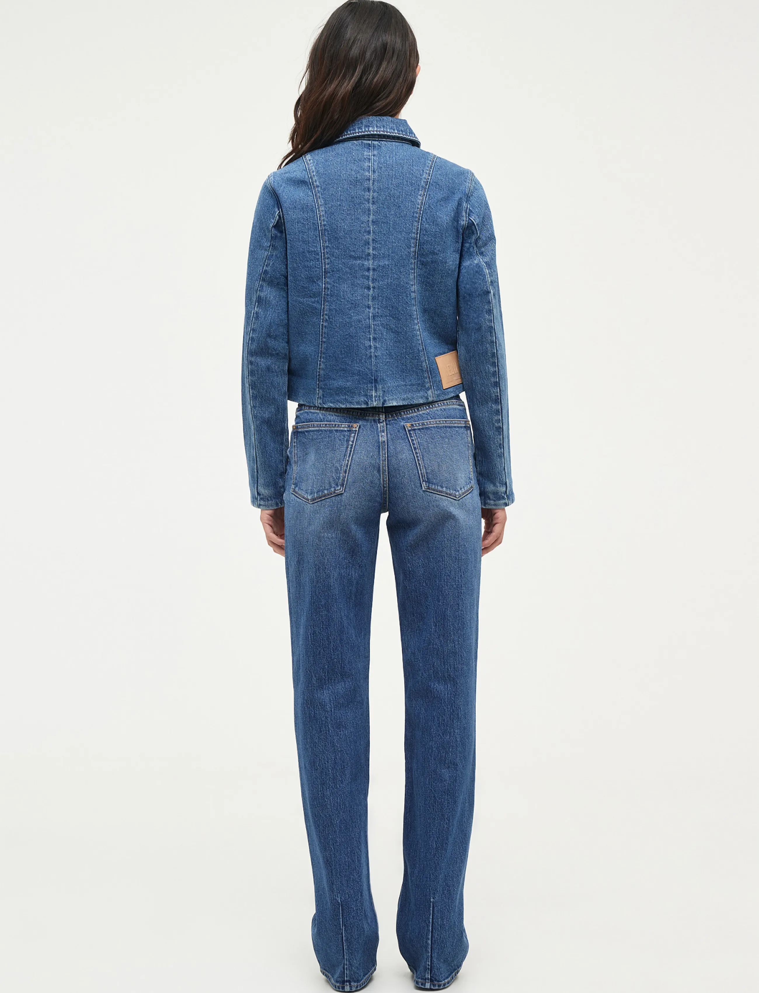 NEUW - DENIM JACKET VIVID INDIGOMID VINTAGE INDIGO - denimjakker - blue - 4