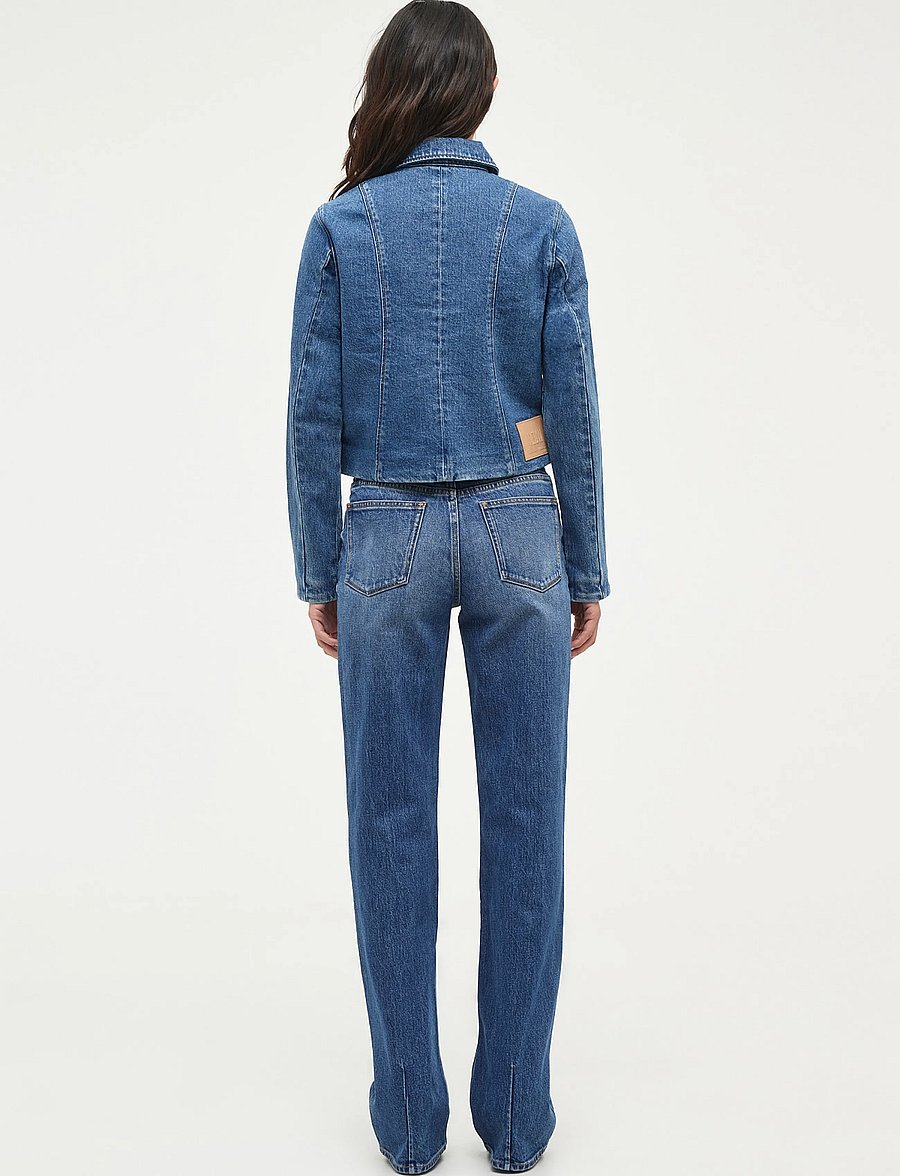 NEUW - DENIM JACKET VIVID INDIGOMID VINTAGE INDIGO - denimjakker - blue - 4