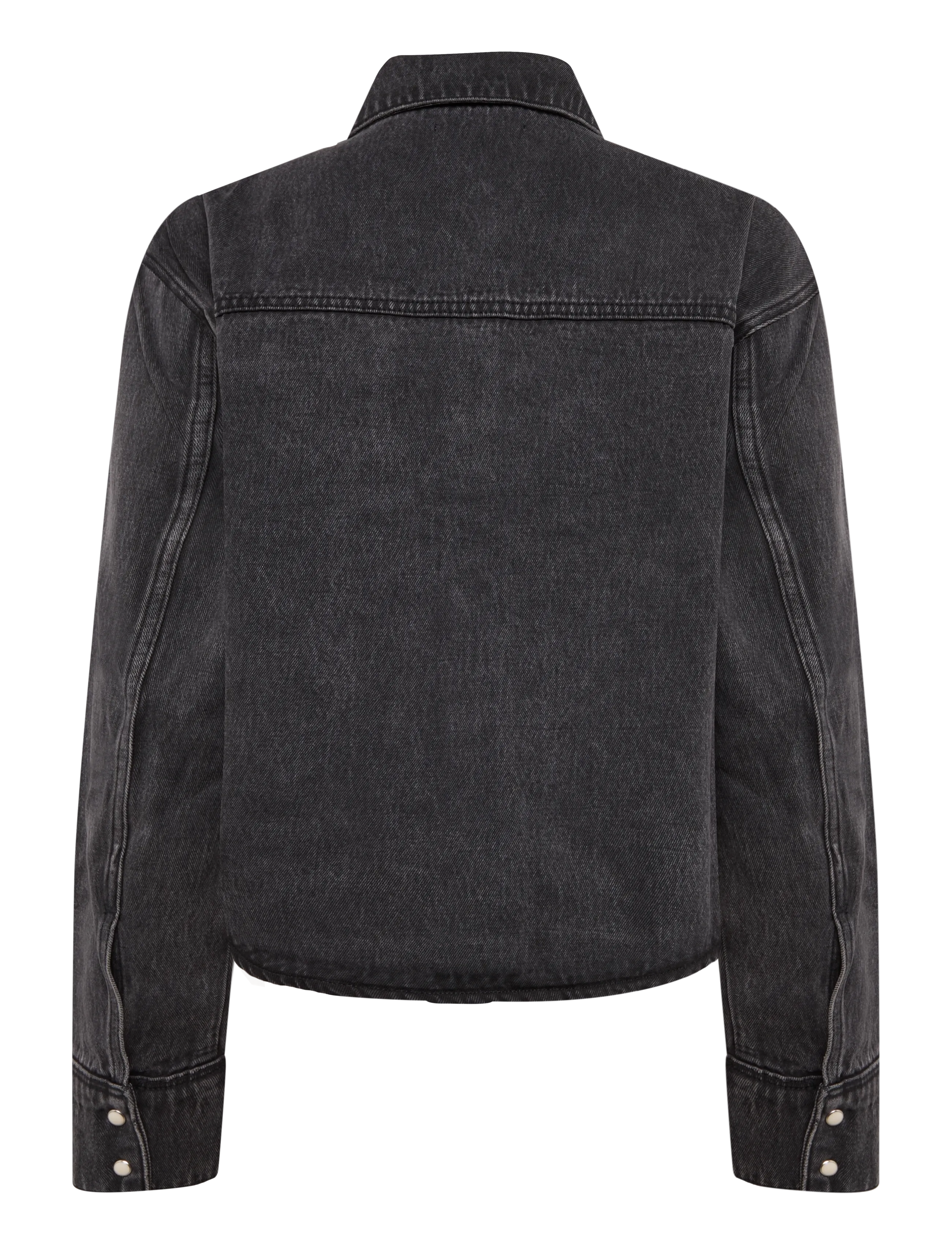 NEUW - BLACKOUT SHACKET WASHED BLACK - jeansjacken - black - 1