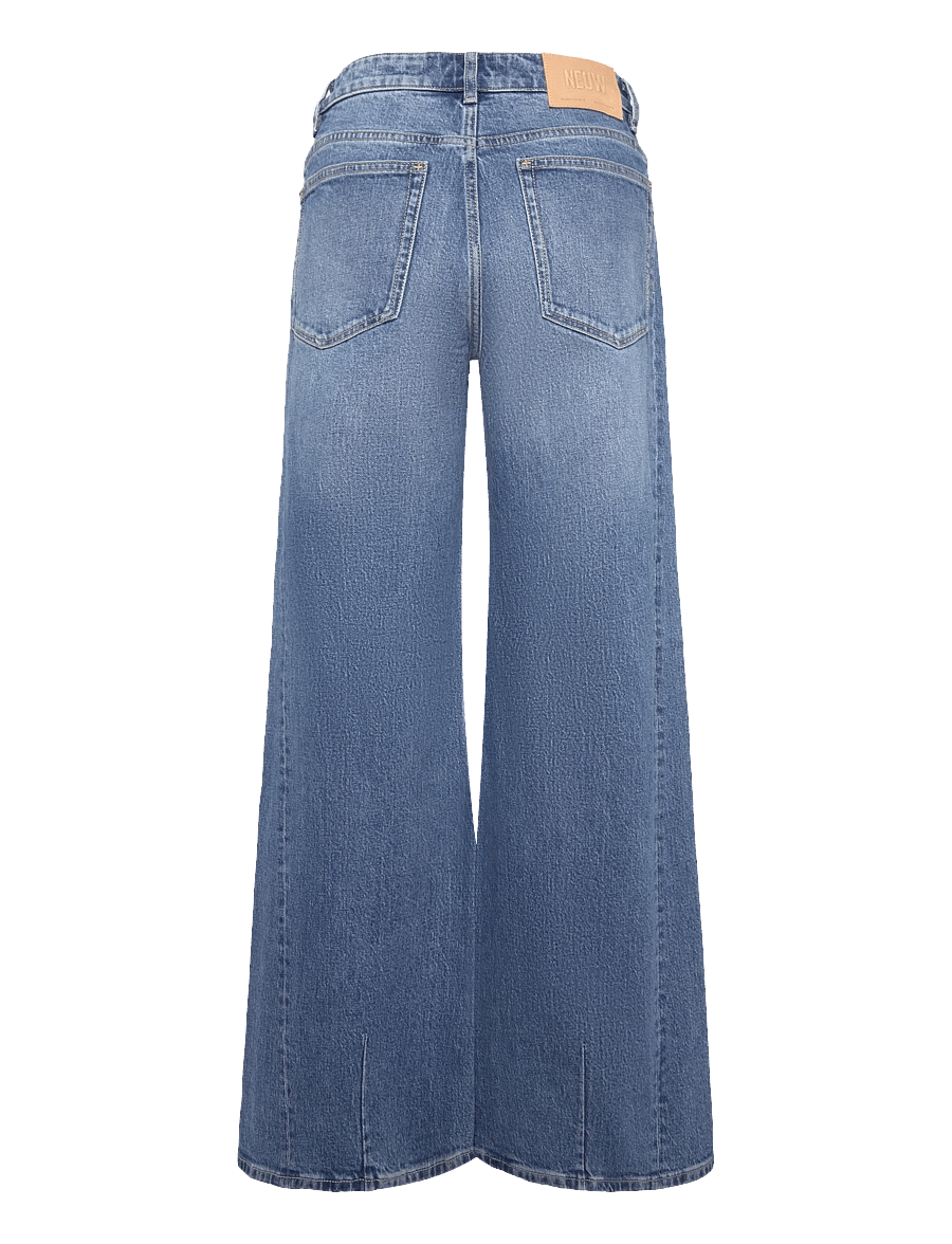 NEUW - EVA WIDE CENSUSVINTAGE INDIGO - laia säärega teksad - blue - 2