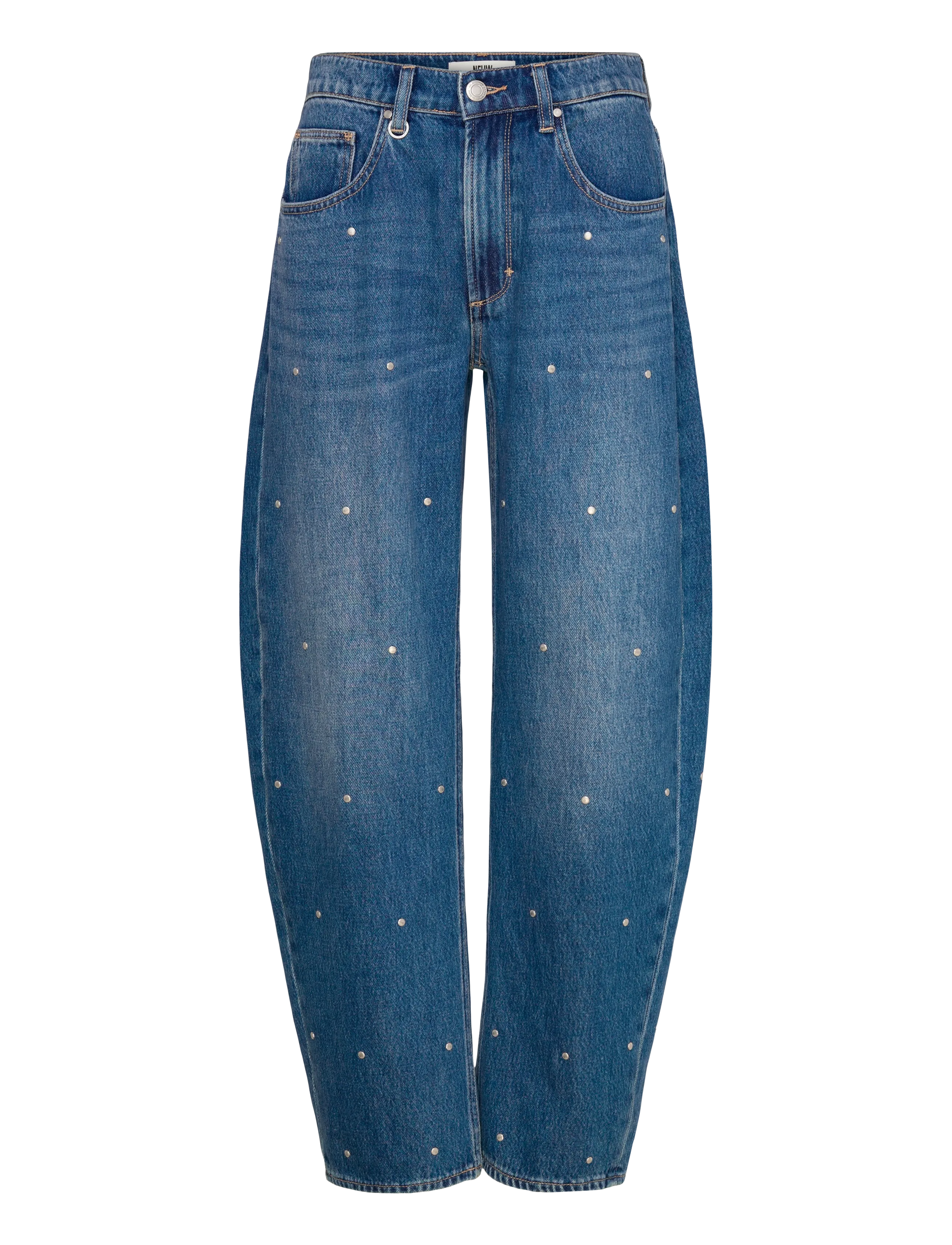 NEUW - AMBER BARREL MILKYWAYVINTAGE INDIGO - barrel jeans - blue - 1