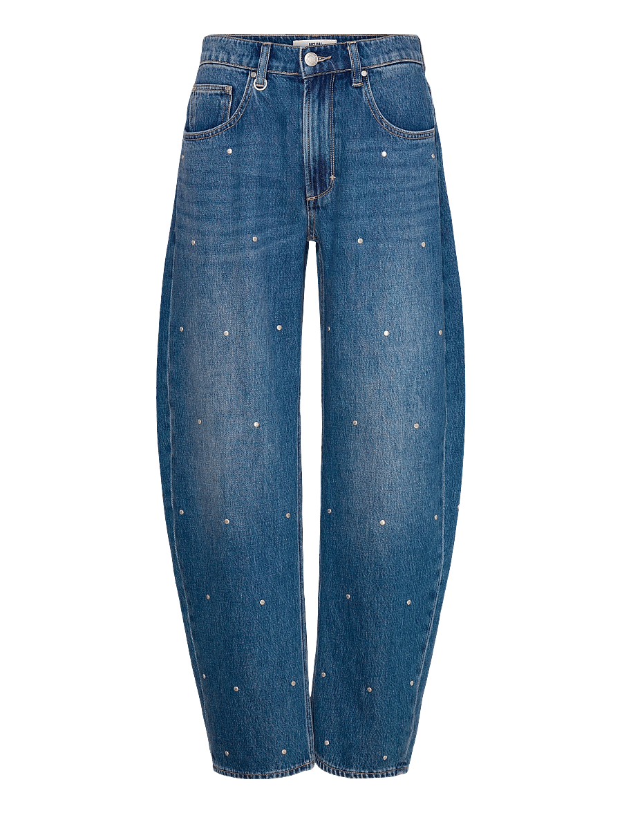 NEUW - AMBER BARREL MILKYWAYVINTAGE INDIGO - barrel jeans - blue - 1