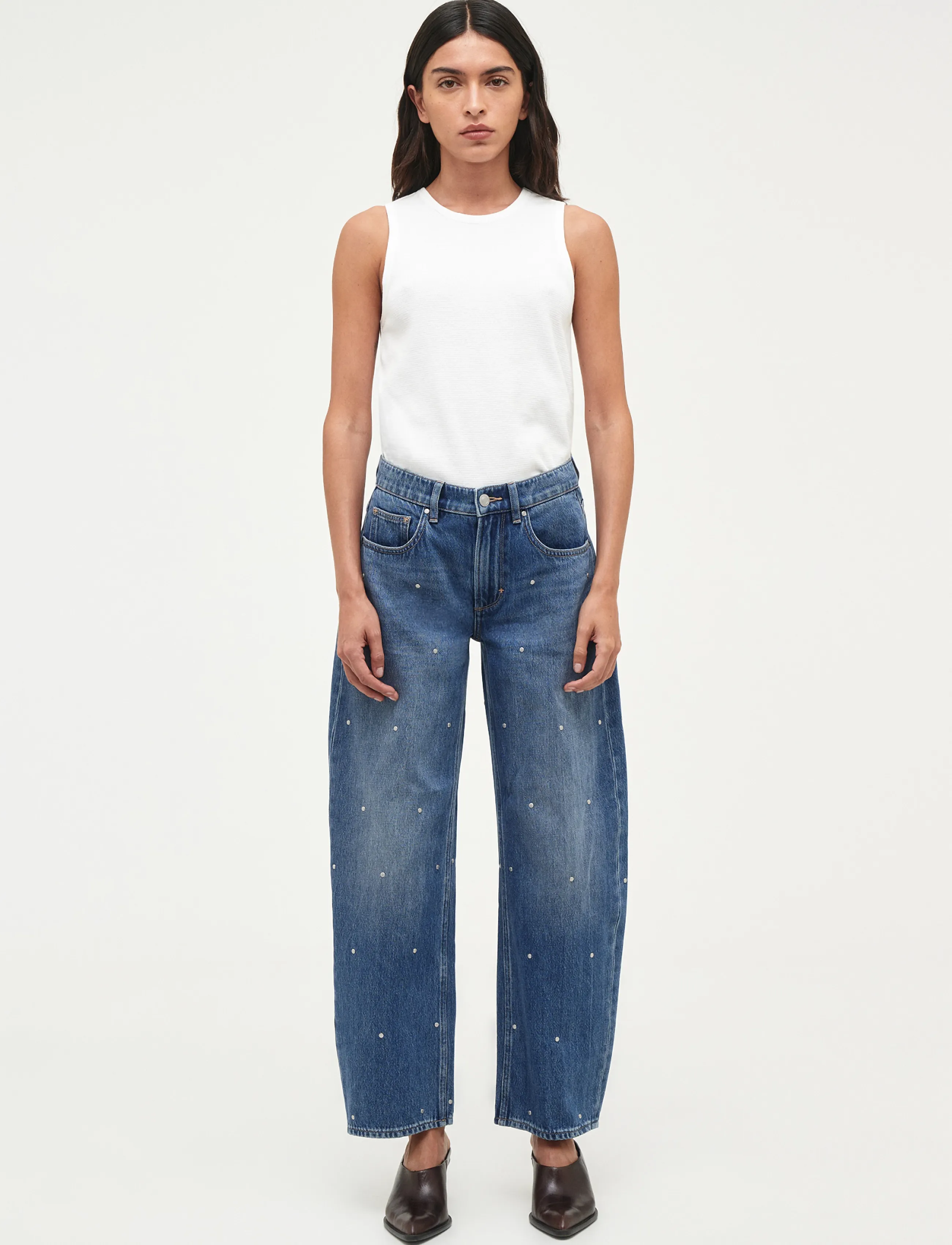 NEUW AMBER BARREL MILKYWAYVINTAGE INDIGO - Barrel Jeans - BLUE / blue