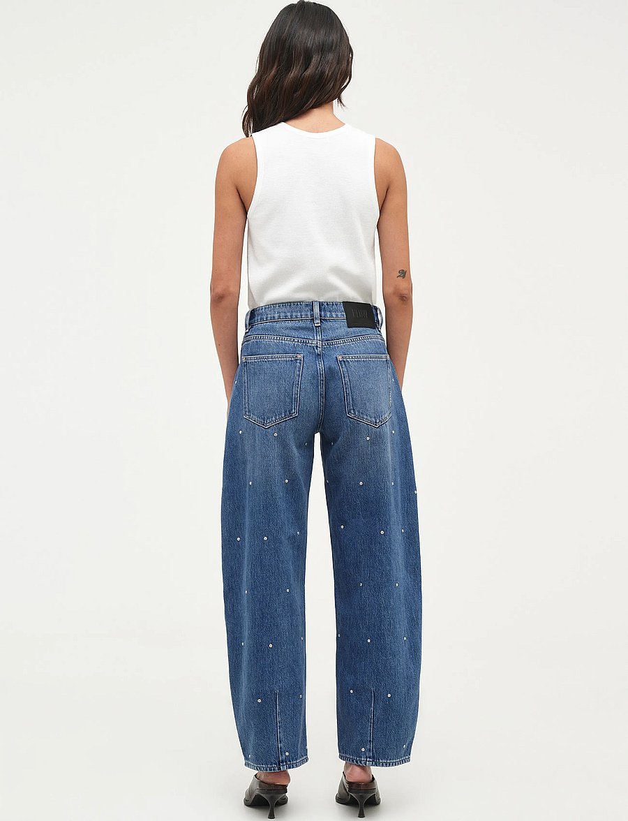 NEUW - AMBER BARREL MILKYWAYVINTAGE INDIGO - barrel jeans - blue - 4