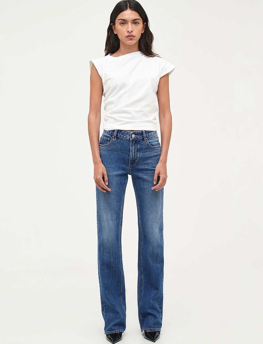NEUW - FREJA STRAIGHT ALEXAMID VINTAGE INDIGO - straight jeans - blue - 0