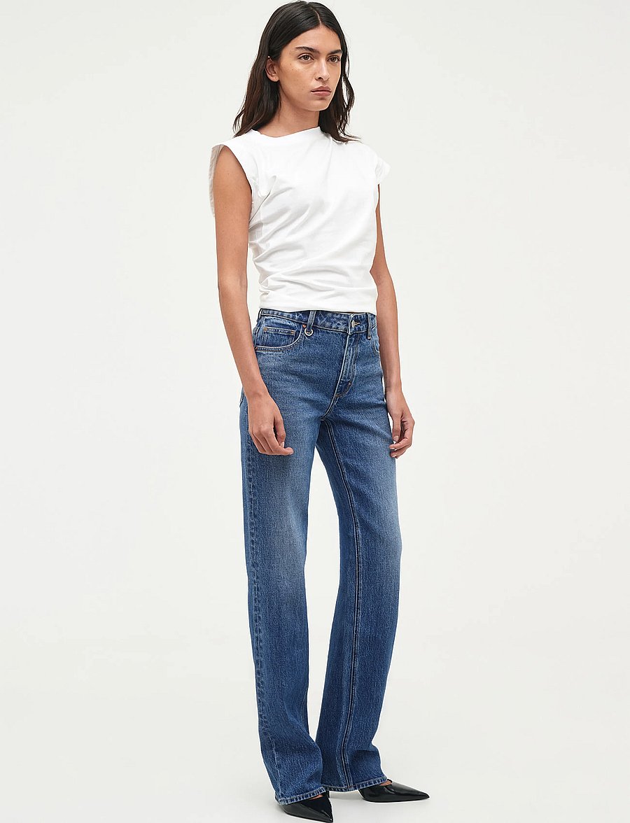 NEUW - FREJA STRAIGHT ALEXAMID VINTAGE INDIGO - straight jeans - blue - 3