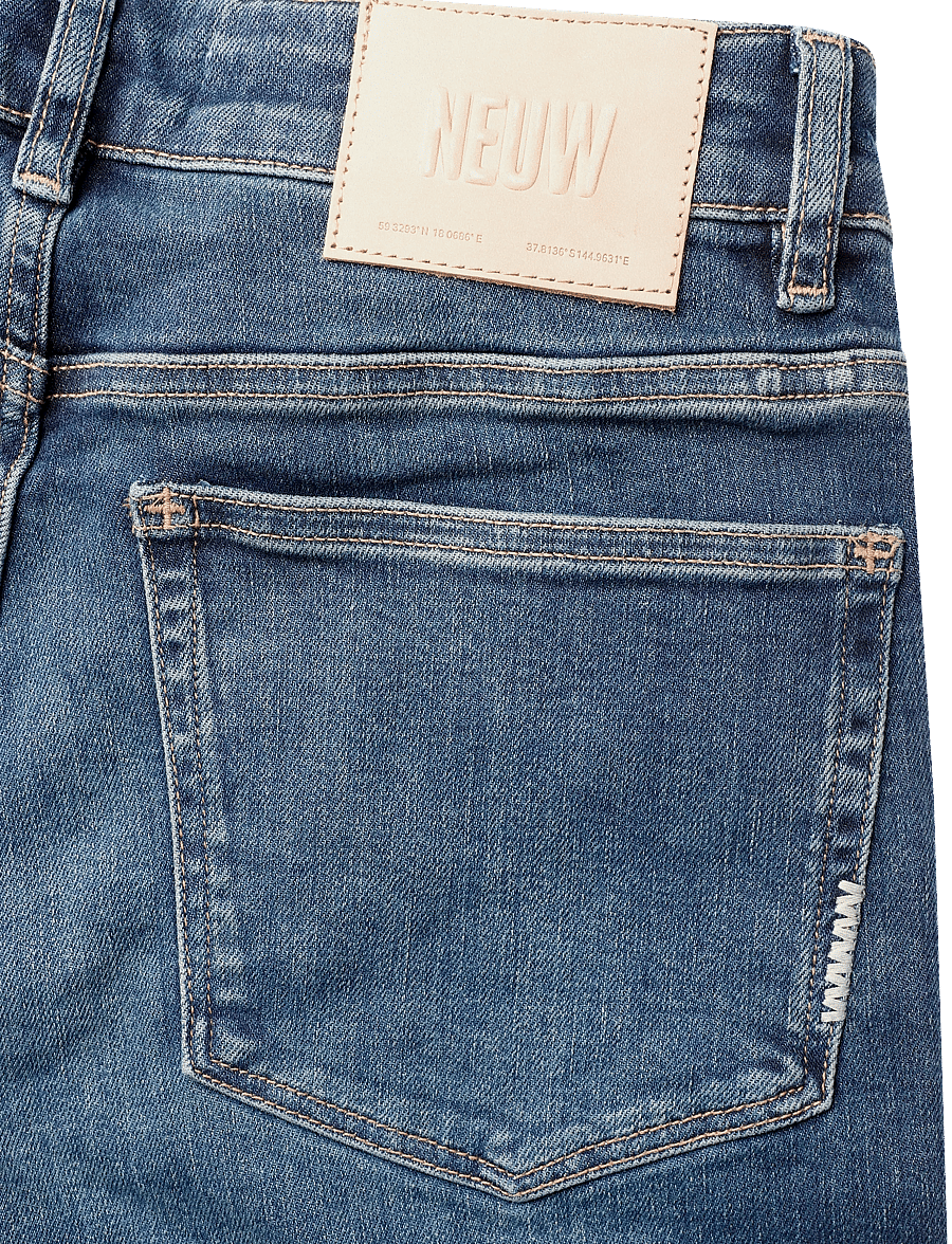 NEUW - EVA WIDE VINDICATION DARK VINTAGE INDIGO - laia säärega teksad - blue - 4