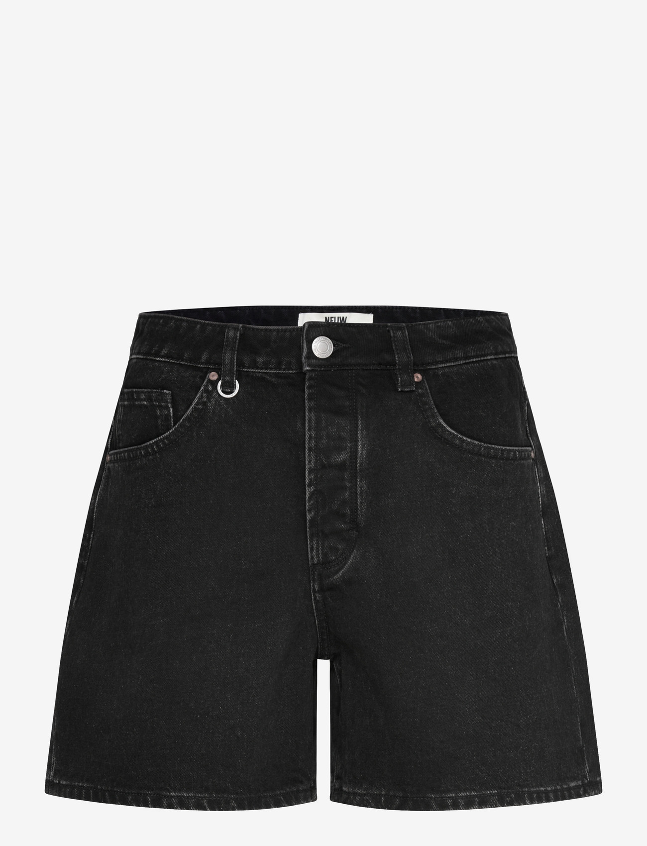 NEUW - EVA SHORT CONTEMPT BLACK - shorts - black - 1