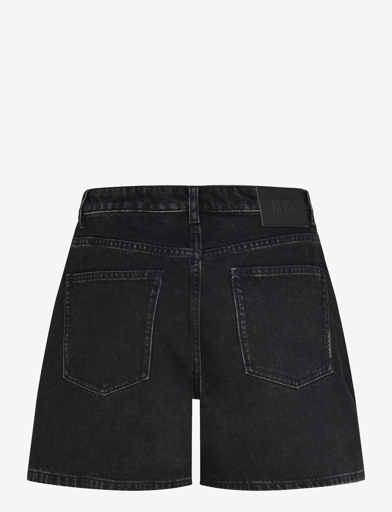 NEUW - EVA SHORT CONTEMPT BLACK - shorts - black - 2