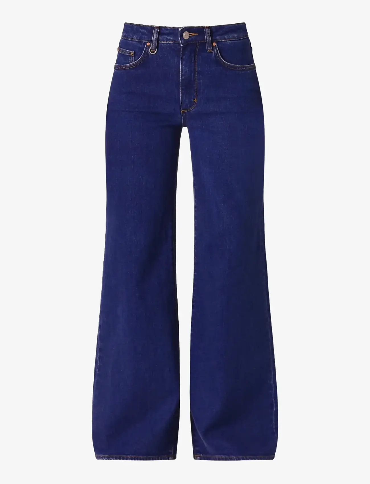 NEUW - EVA WIDE INDIGO MUSE MID INDIGO - brede jeans - blue - 1