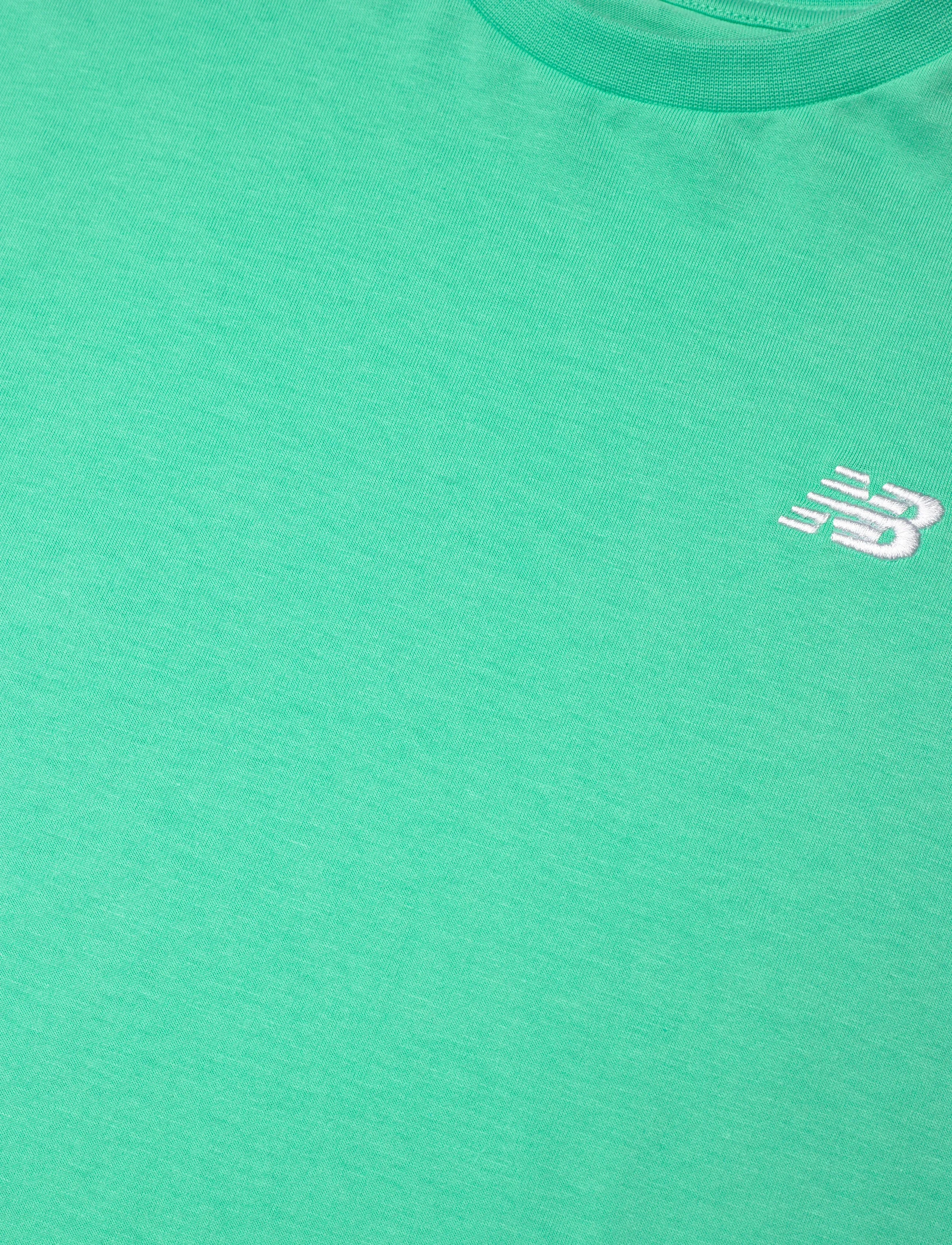 New Balance - New Balance Jersey Small Logo Tee - sportstoppe - deep end - 2