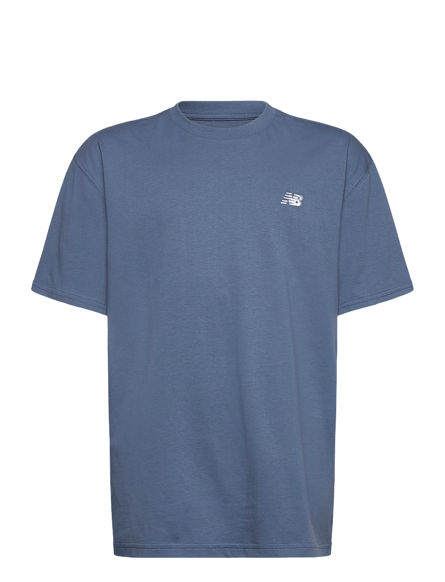 New Balance - New Balance Jersey Small Logo Tee - hauts de sport - heron blue - 0