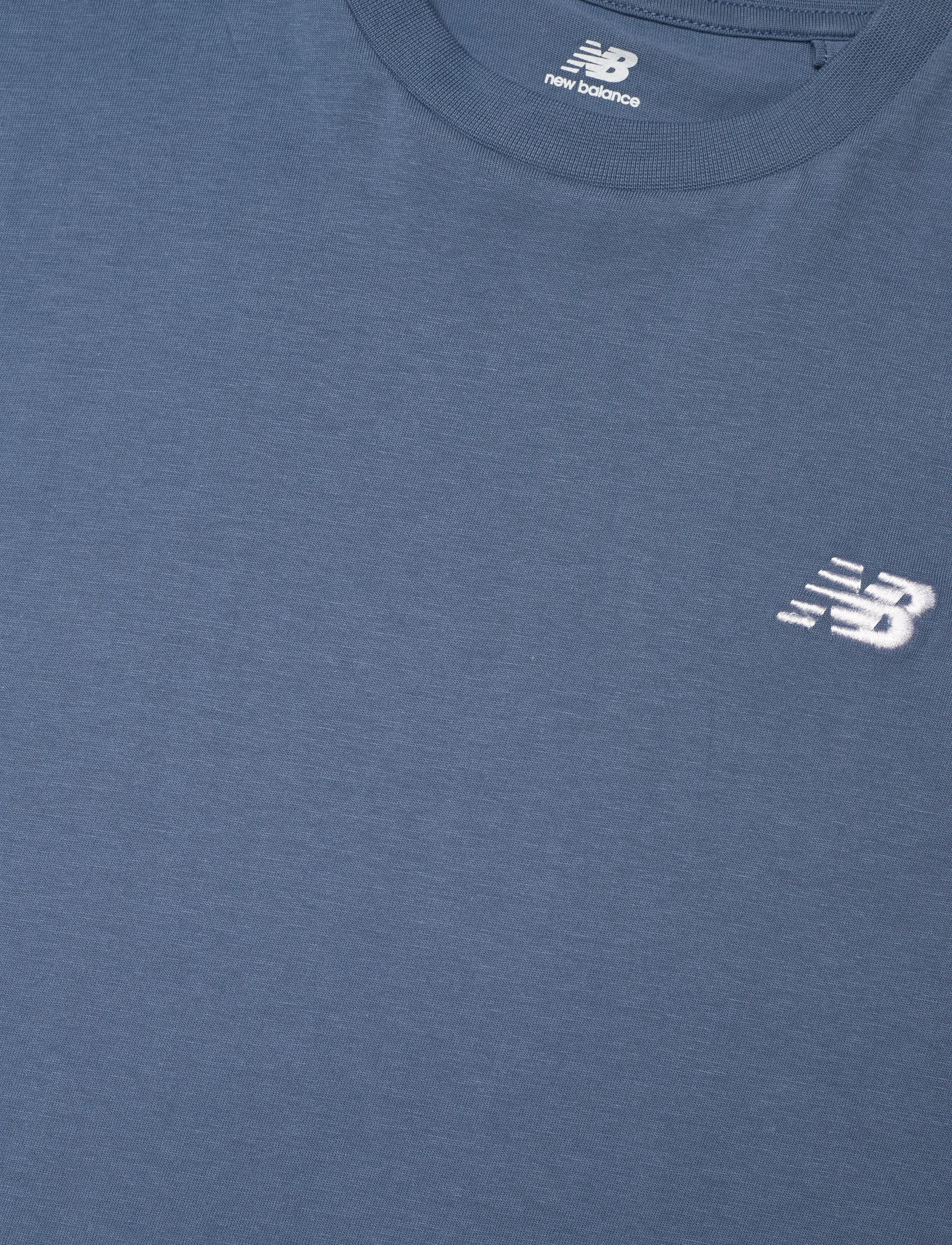 New Balance - New Balance Jersey Small Logo Tee - hauts de sport - heron blue - 2