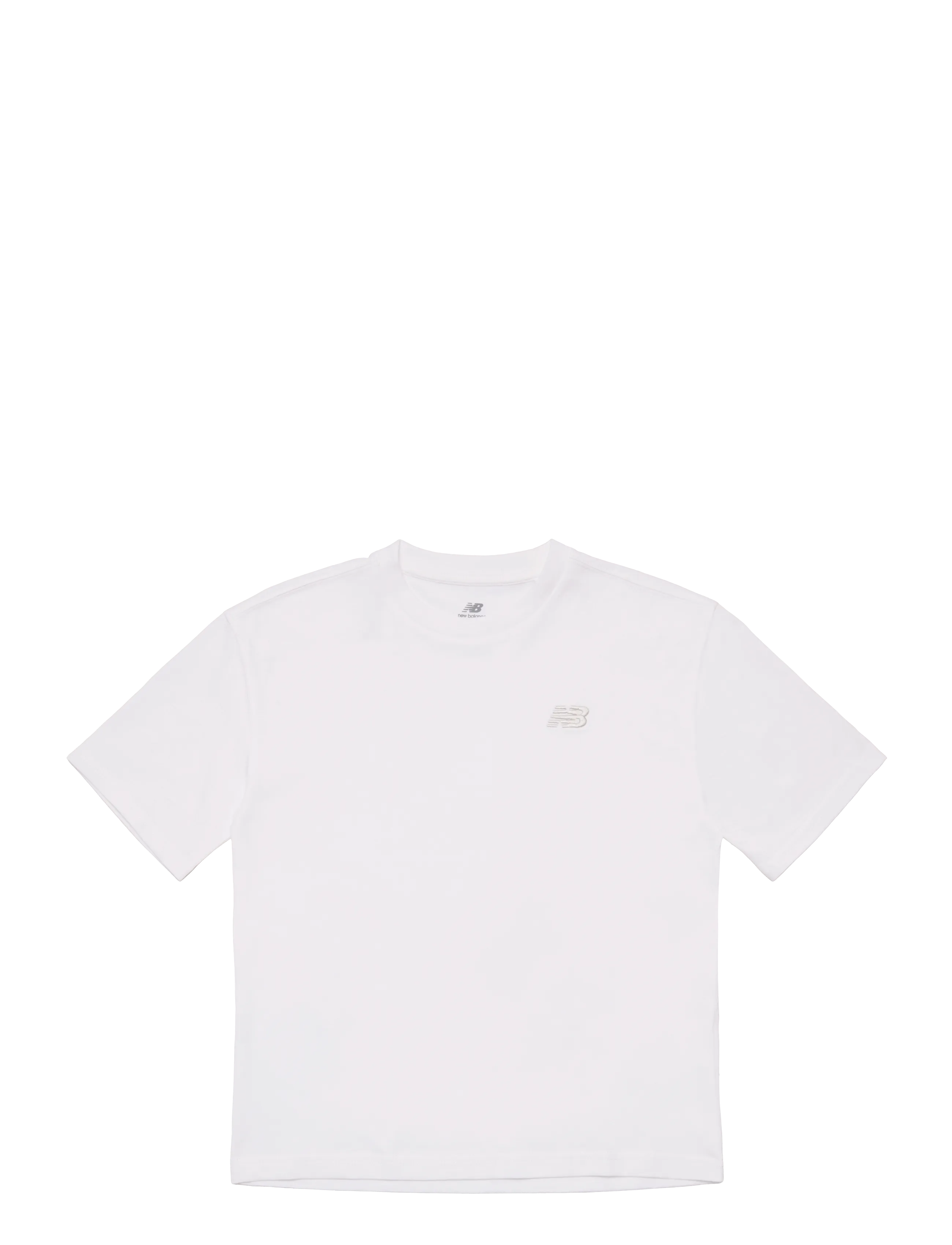New Balance New Balance Jersey Small Logo Tee - Overdele - NB BRIGHT WHITE / white