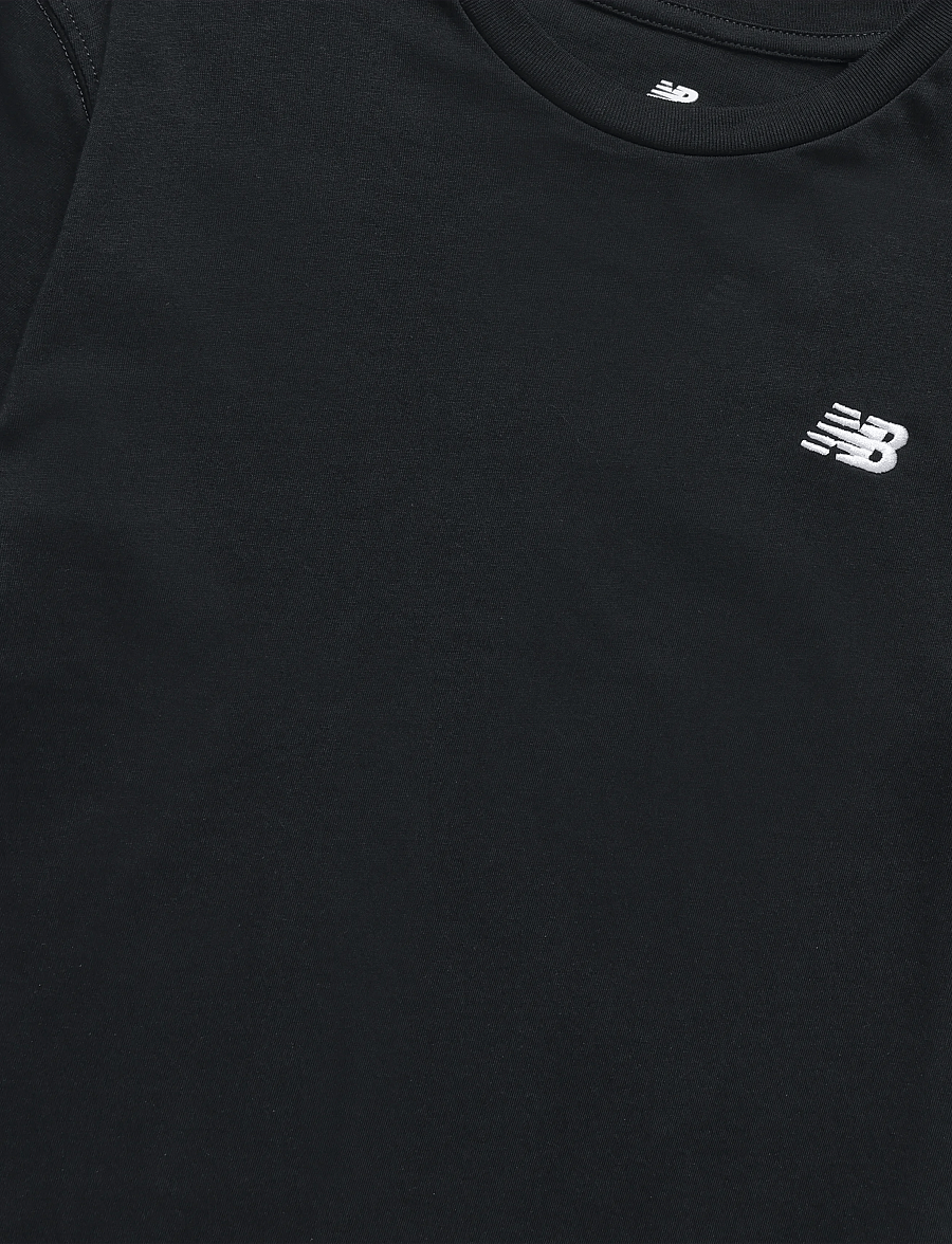 New Balance - New Balance Jersey Small Logo Tee - sportstoppe - nb caviar - 2